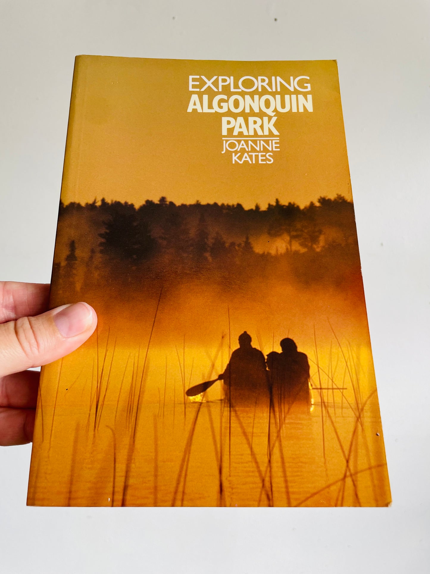 Vintage Exploring Algonquin Park Softcover Book by Joanne Kates (1985)