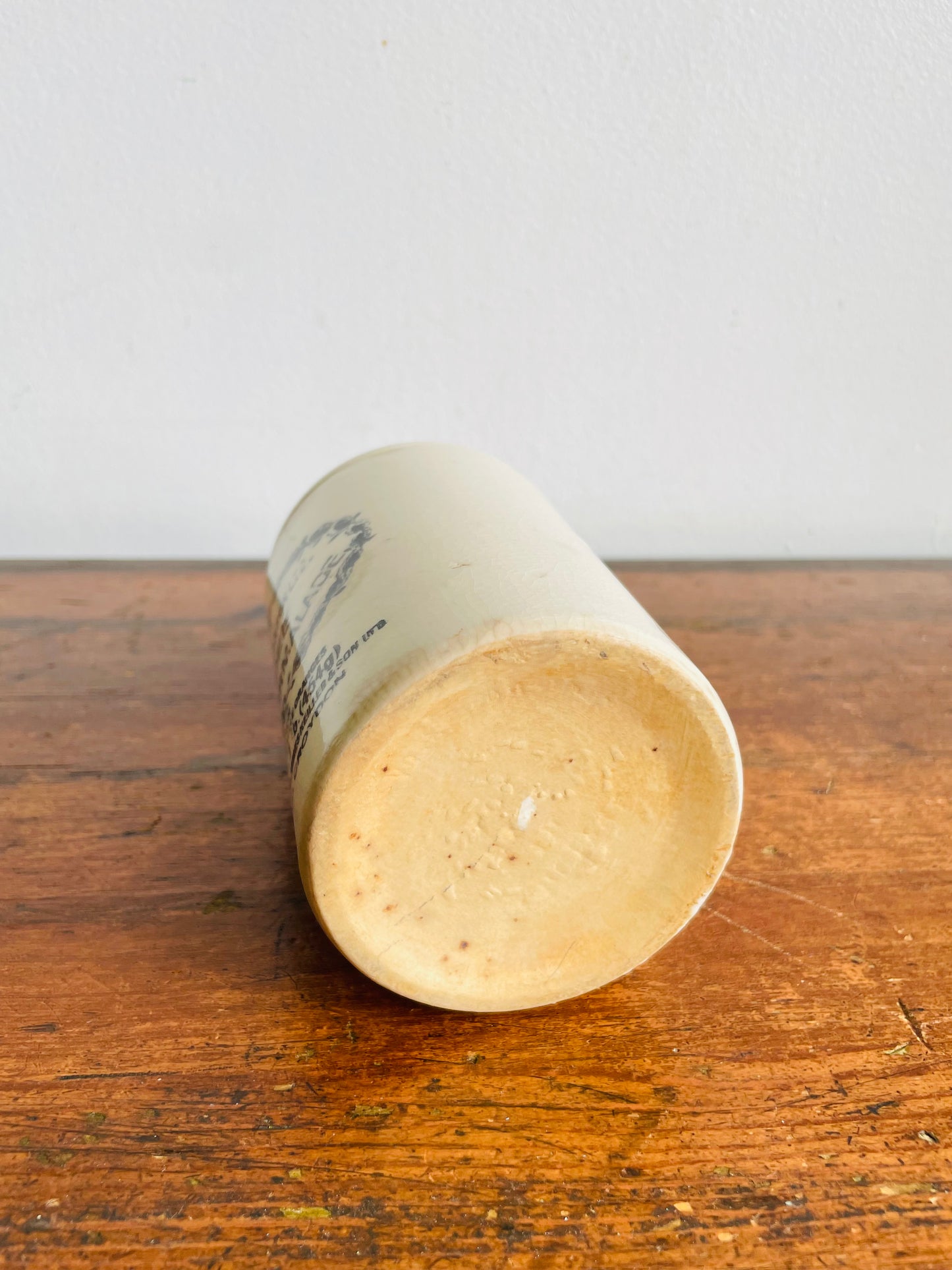 Antique Vintage James Keiller & Son Ltd. Dundee Orange Marmalade Scottish Stoneware Crock - From Between 1875-1928