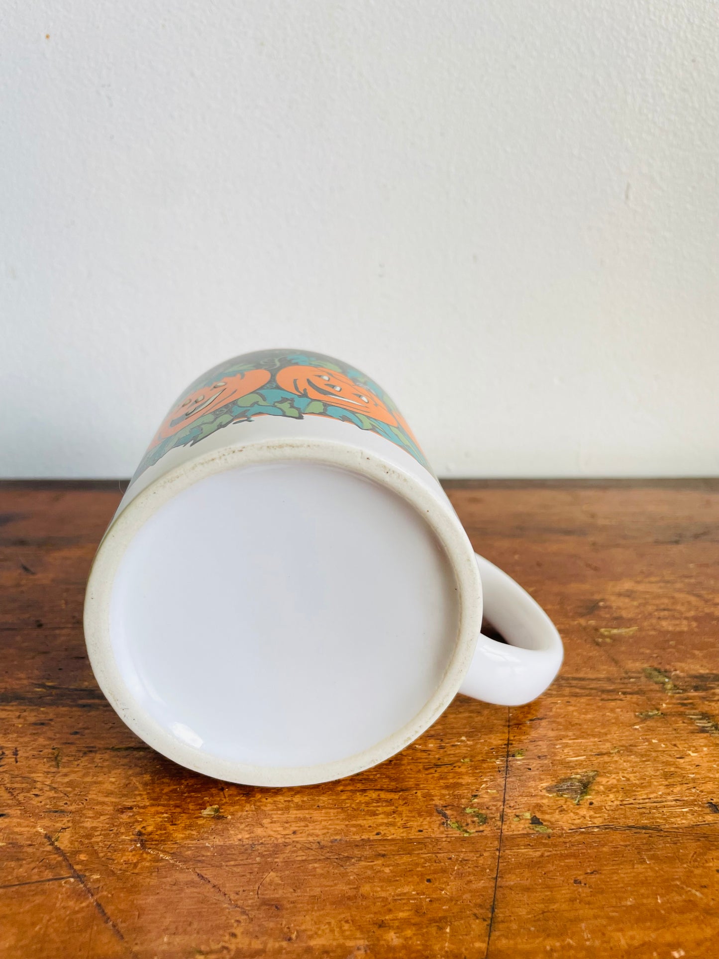 Vintage 1994 J.I.I. Jolly Jack-o-Lantern Pumpkins Halloween Mug