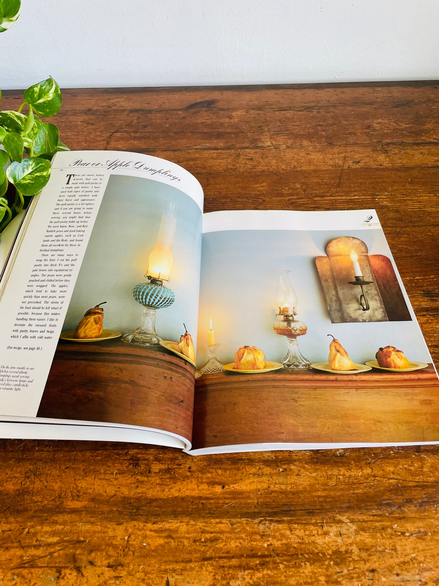 Vintage Martha Stewart's Pies & Tarts Softcover Recipe Book (1985)