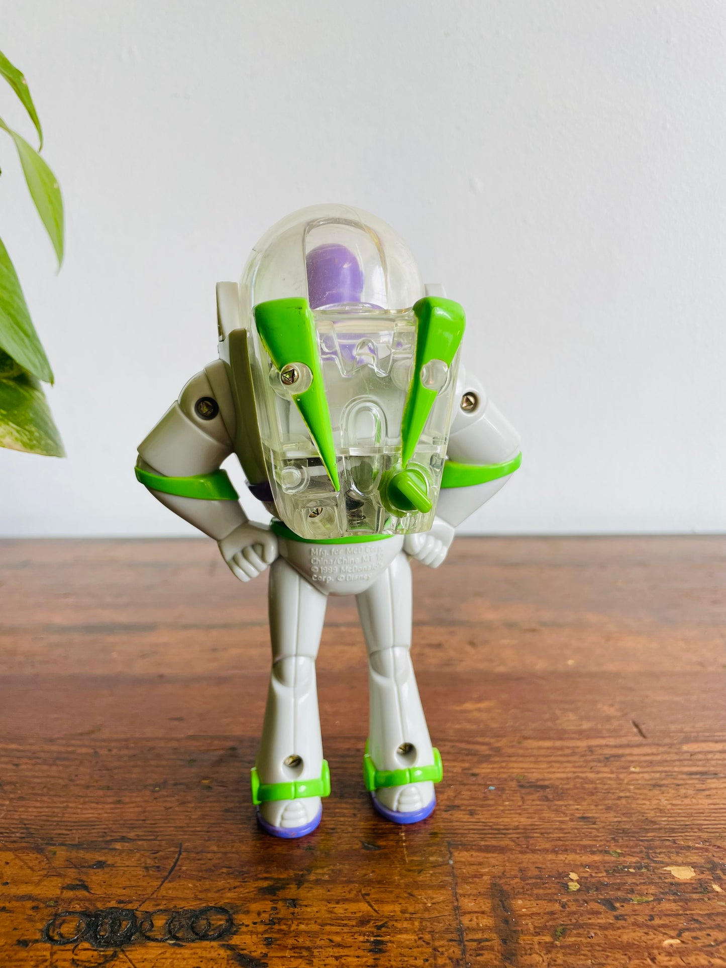 1999 McDonalds Disney Pixar Toy Story 2 Buzz Lightyear Action Figure Toy Candy Dispenser