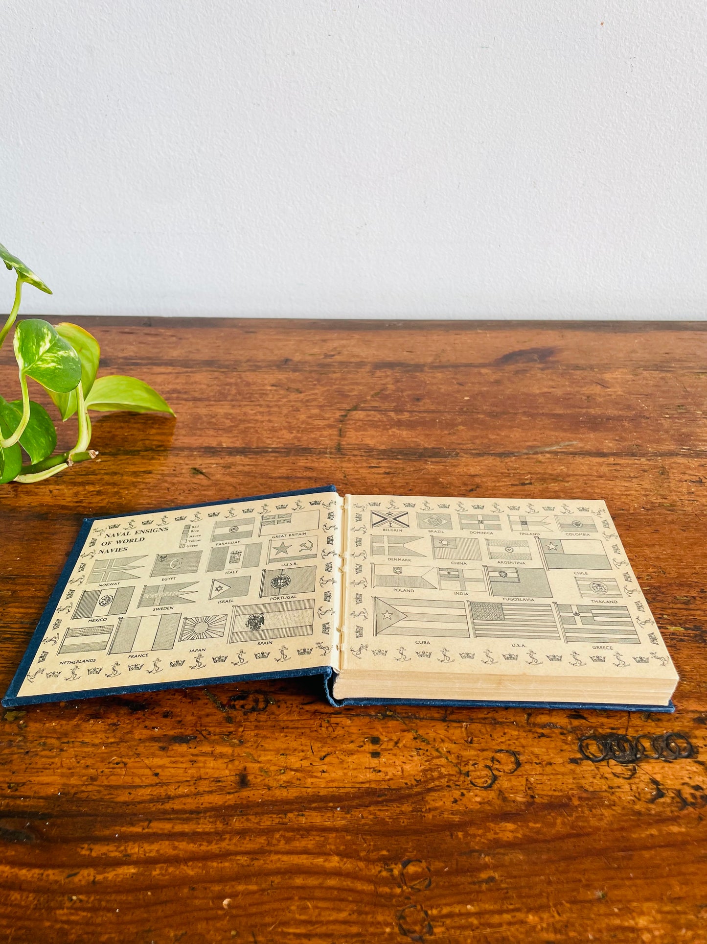 Vintage The Dumpy Pocket Book of Ships Hardcover Book (1961)