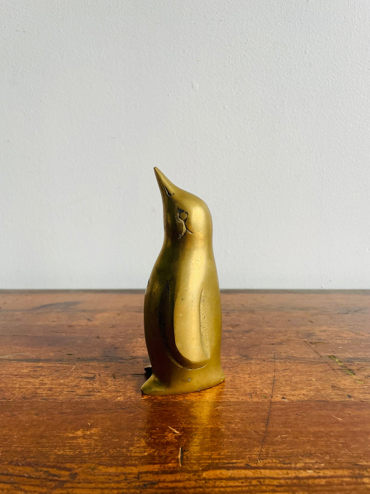 Solid Brass Penguin