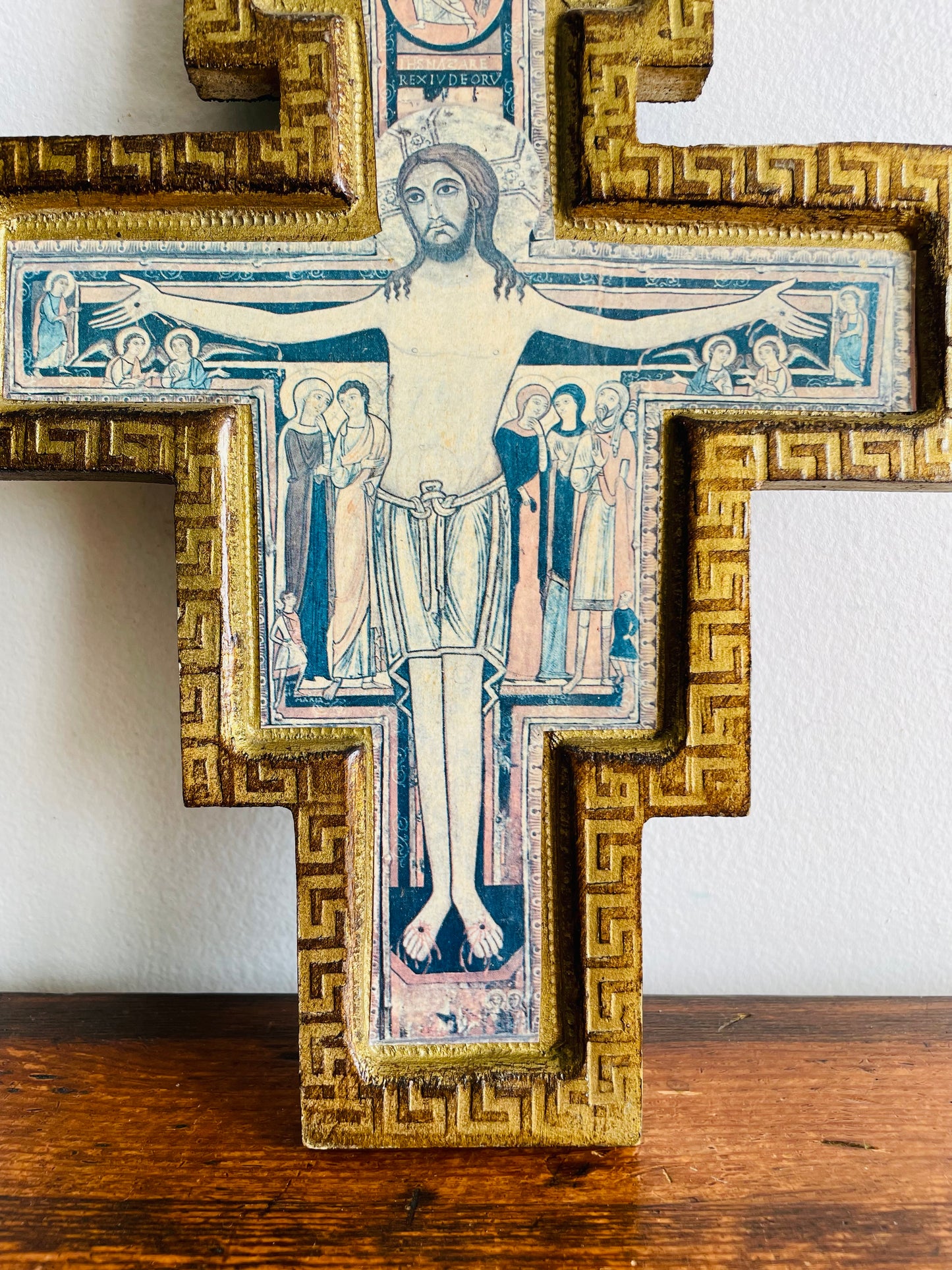 San Damiano Cross - Religious Wall Hanging Crucifix