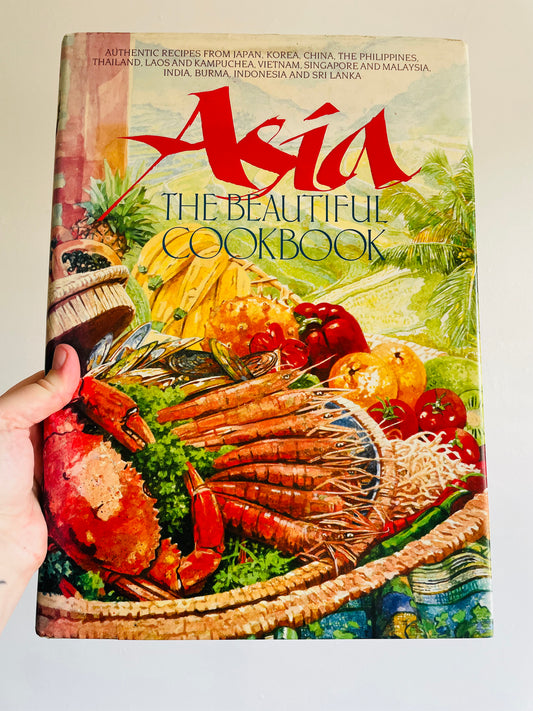 Asia: The Beautiful Cookbook - Giant Hardcover Book with Photos (1987)