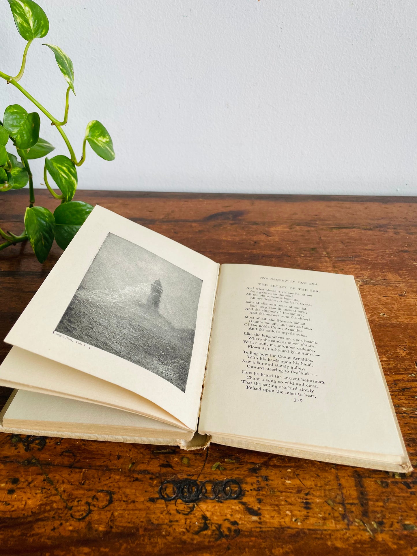 Antique The Belfry of Bruges & Other Poems by Henry Wadsworth Longfellow Embossed Clothbound Hardcover Book - Henry Altemus Philadelphia Beauxarts Series (1897) - 129 Years Old