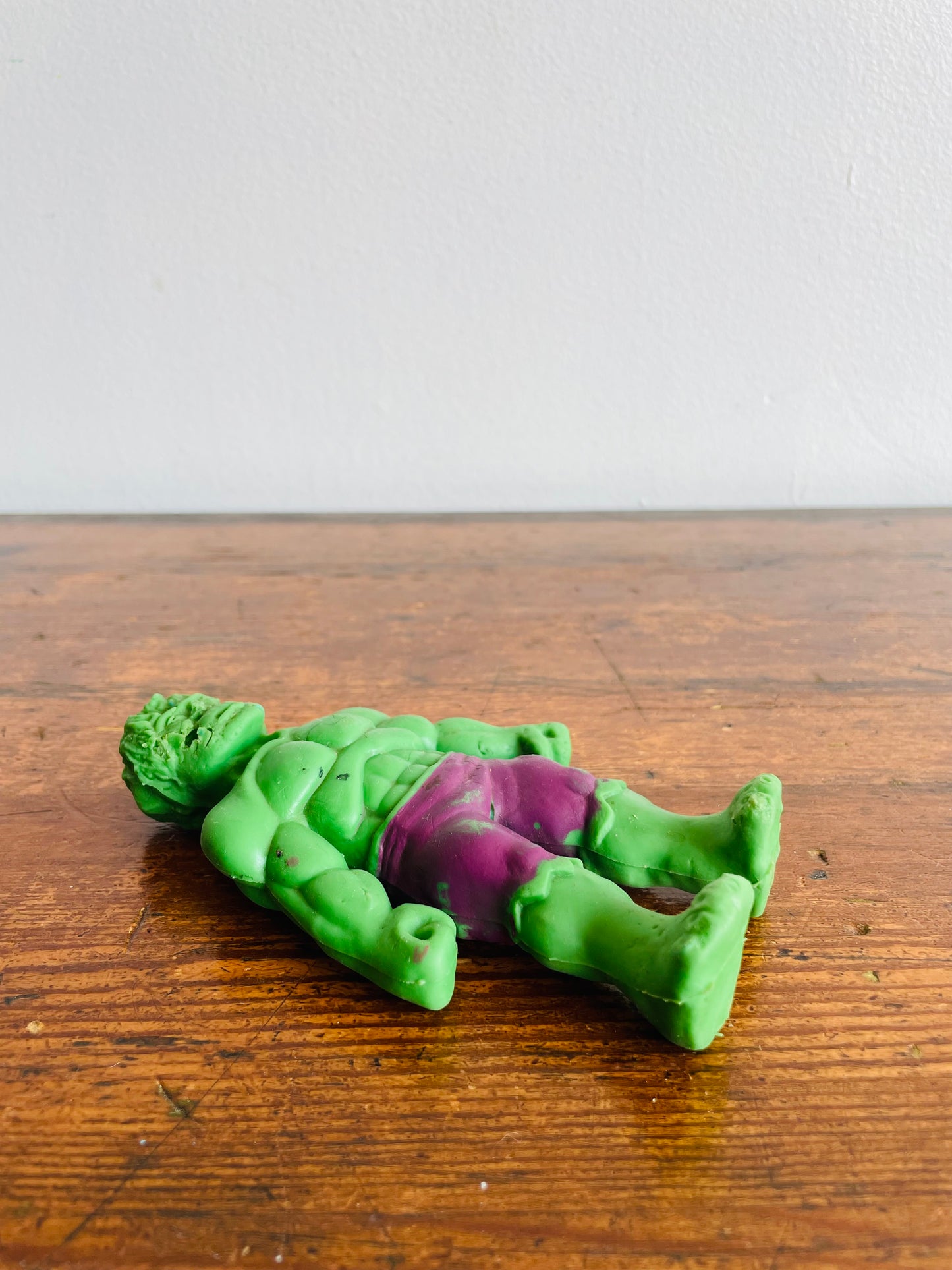 1978 Marvel Comics Group The Incredible Hulk Rubber Action Figure - Made in Hong Kong