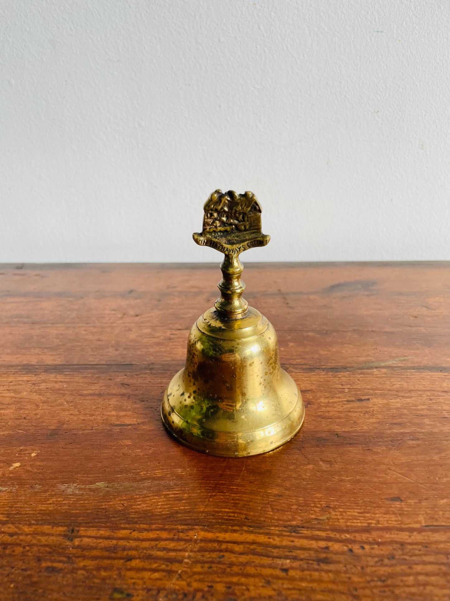 Anne Hathaway's Cottage Brass Bell - Made in England