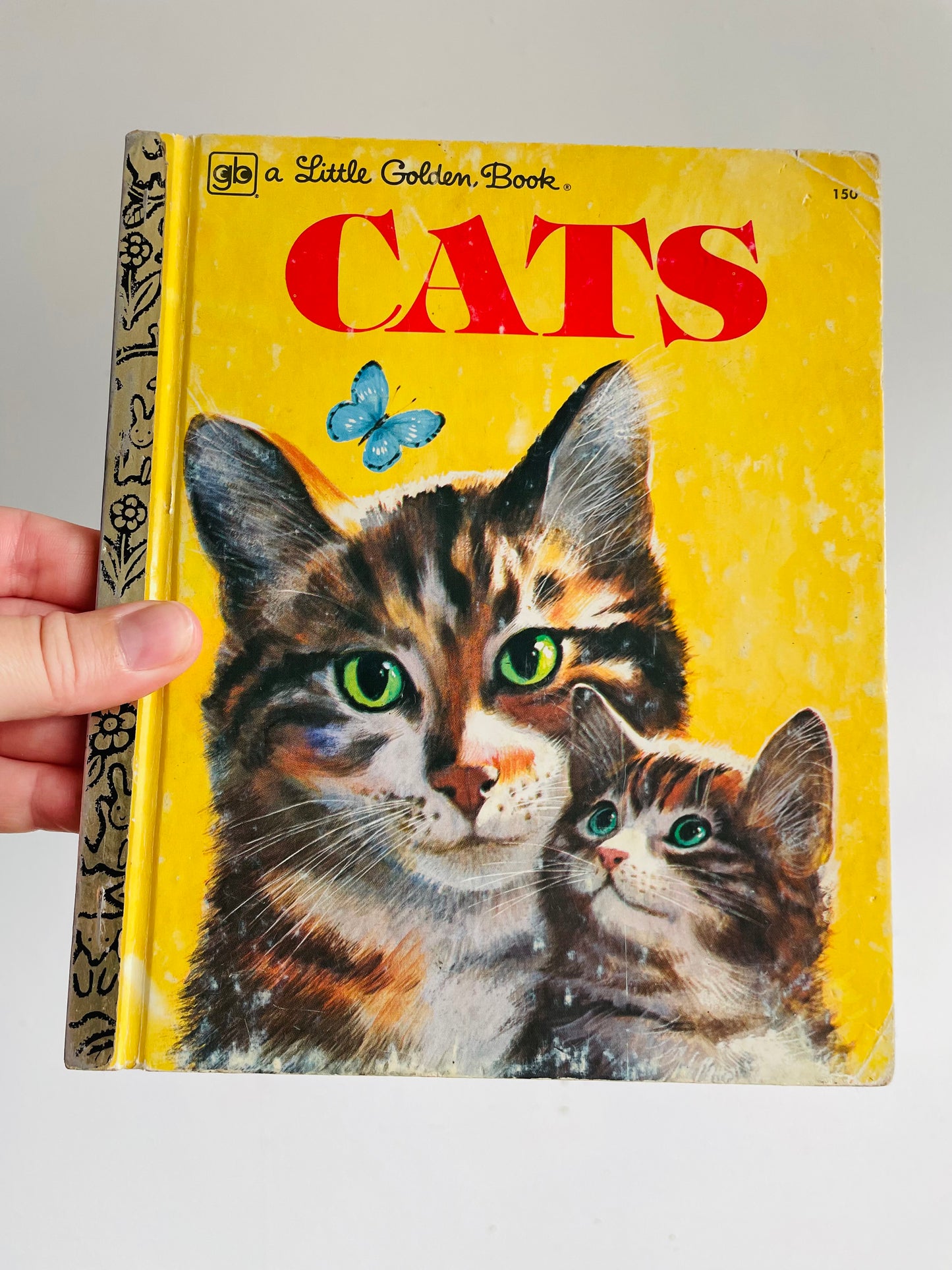 Vintage A Little Golden Book - Cats - Hardcover (1976)
