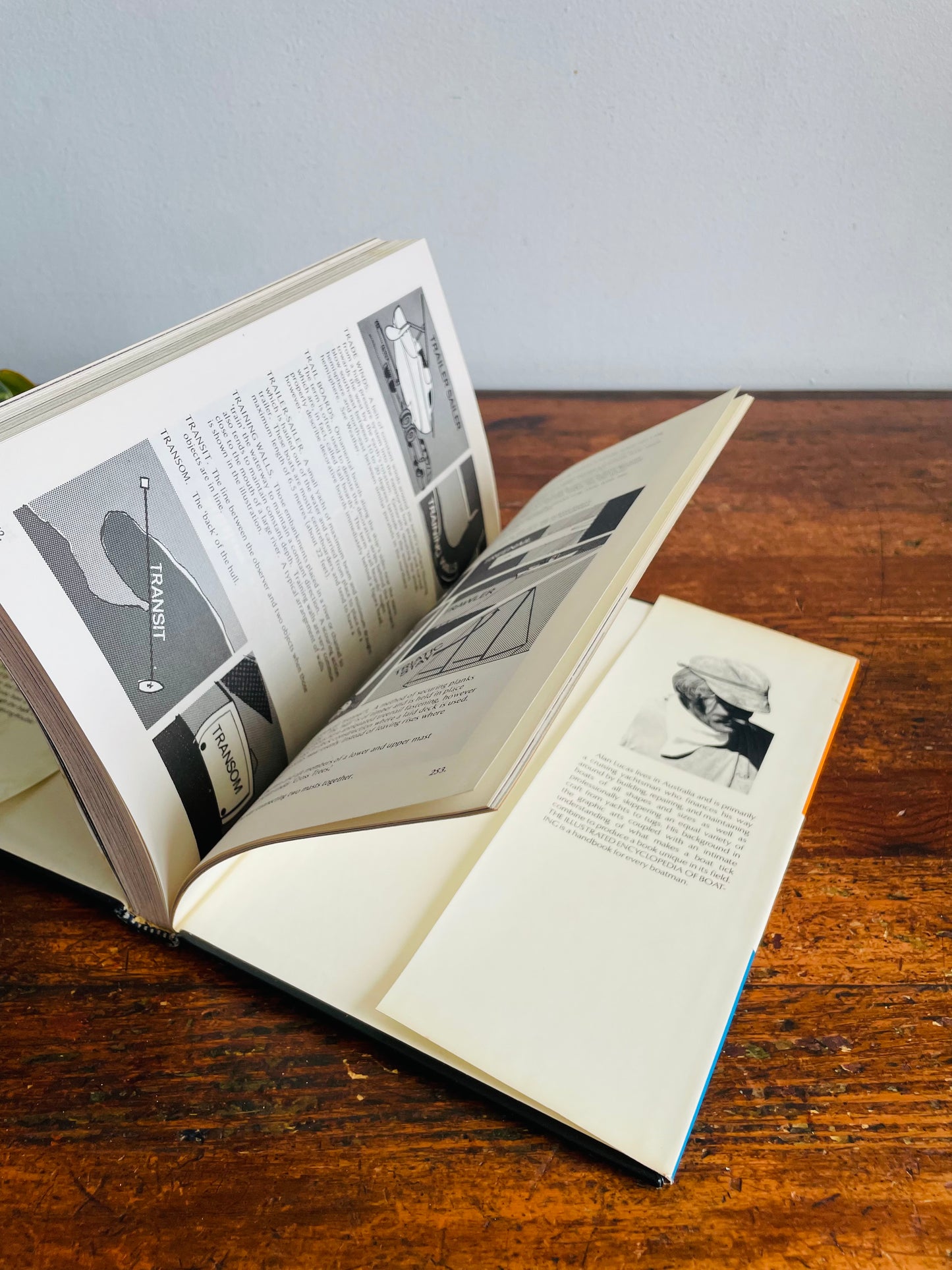 Vintage The Illustrated Encyclopedia of Boating Hardcover Book by Alan Lucas (1977)