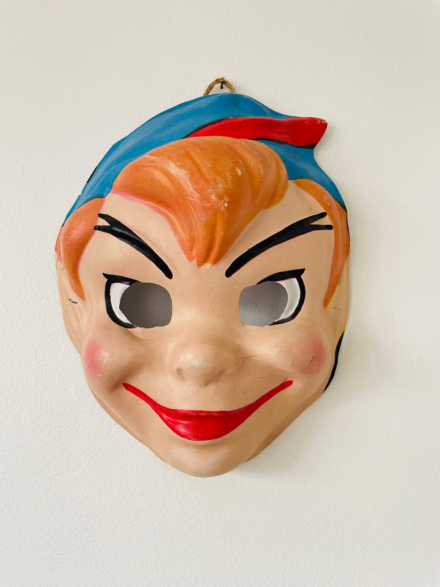 Peter Pan Plastic Halloween Mask