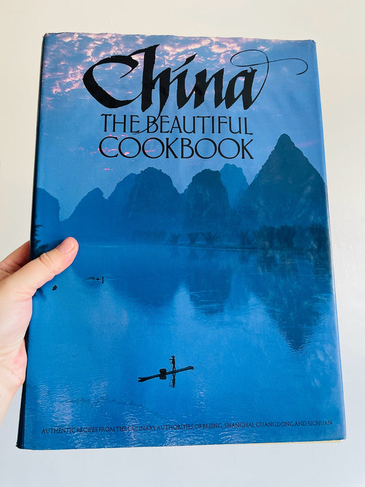 China: The Beautiful Cookbook - Giant Hardcover Book with Photos (1992)