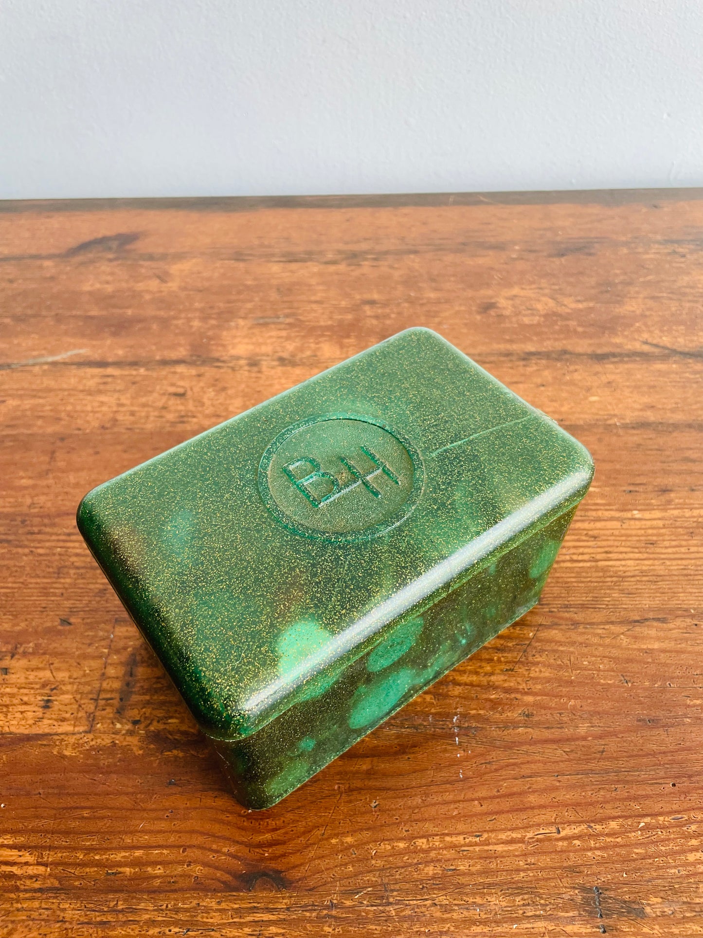 Mystery Button Box - 1970s Benson & Hedges Canada Tobacco Case filled with Vintage Buttons