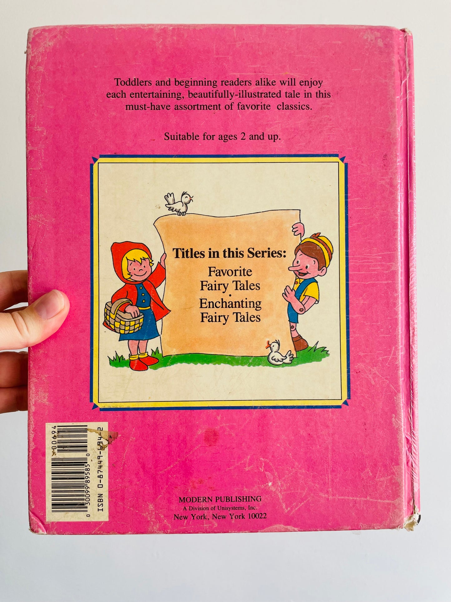 Favorite Fairy Tales Hardcover Book by Honey Bear Books (1989)