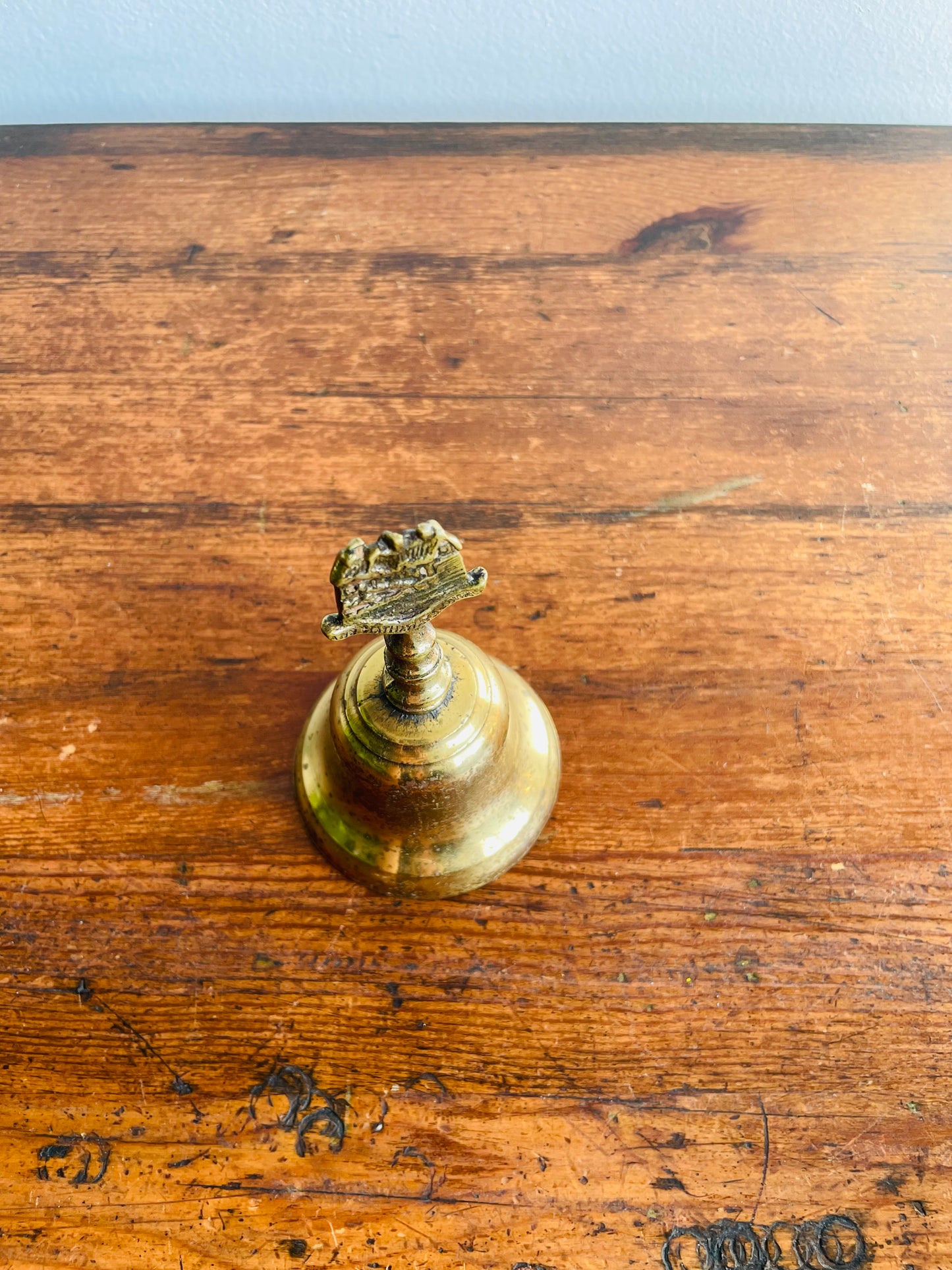 Anne Hathaway's Cottage Brass Bell - Made in England