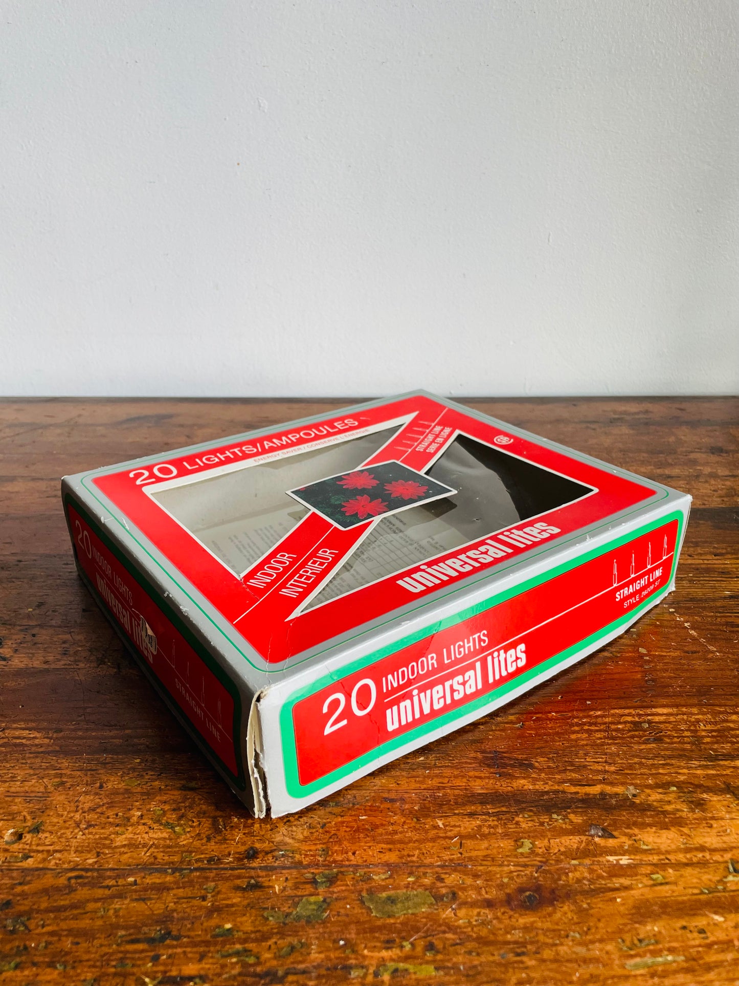 Vintage Universal Lites Silver Star Illuminated Christmas Tree Topper - Tested / Works!