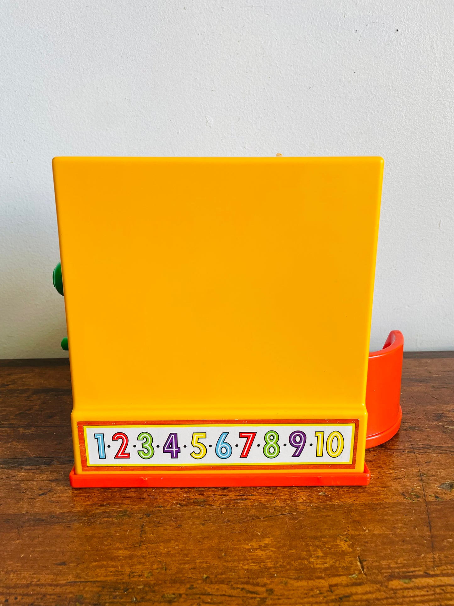 Vintage 1974 Fisher Price Toys Cash Register - Includes 6 Coins - Buttons, Bell, Drawer - Tested / Works!