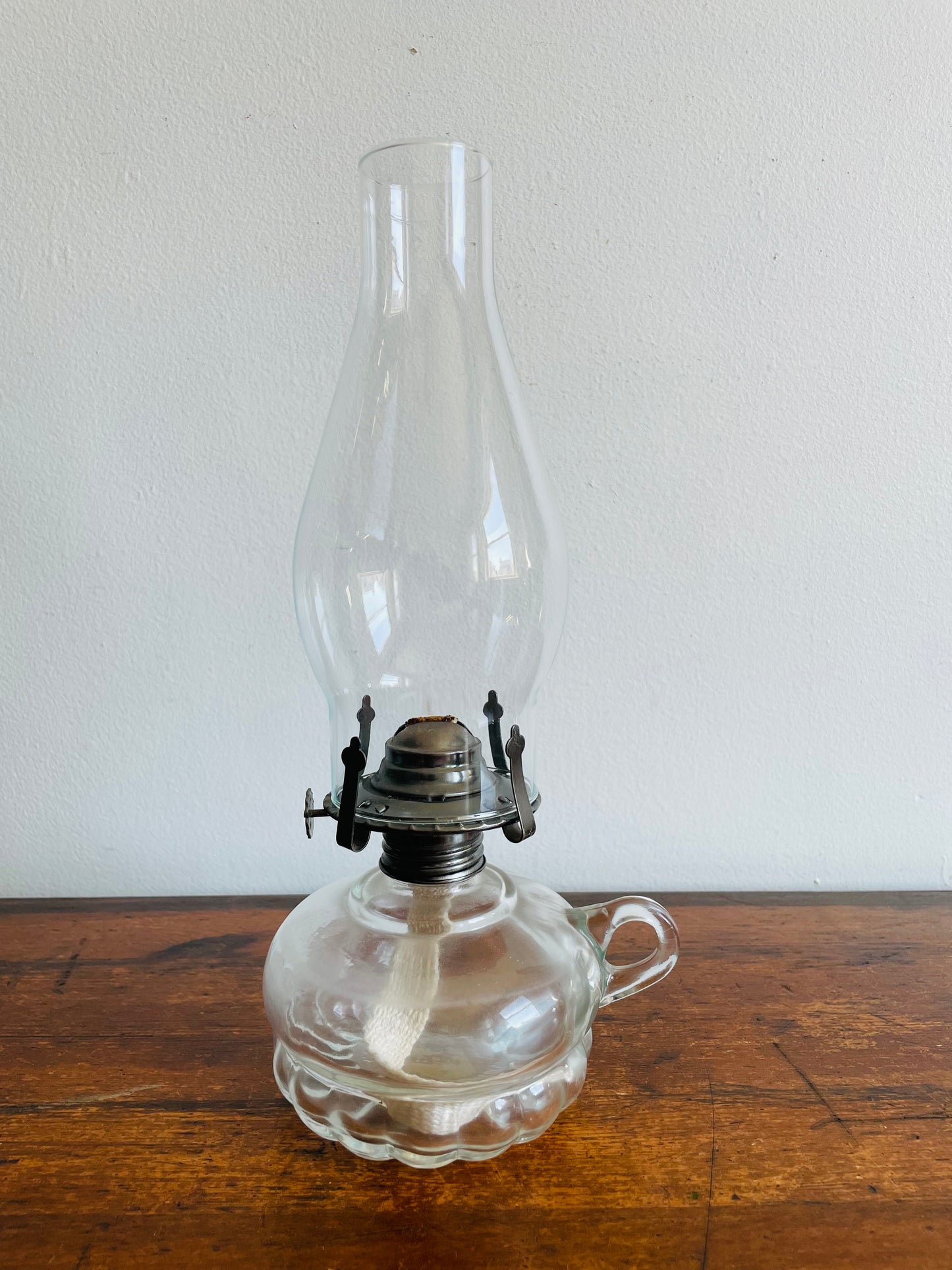 Lamplight Farms USA Clear Glass Oil Lantern Lamp Light