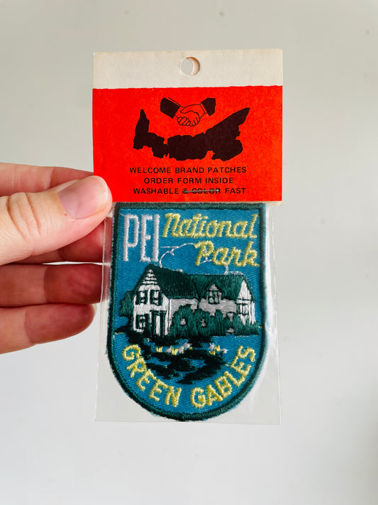 Vintage Brand New PEI National Park Anne of Green Gables Patch in Original Package - Prince Edward Island