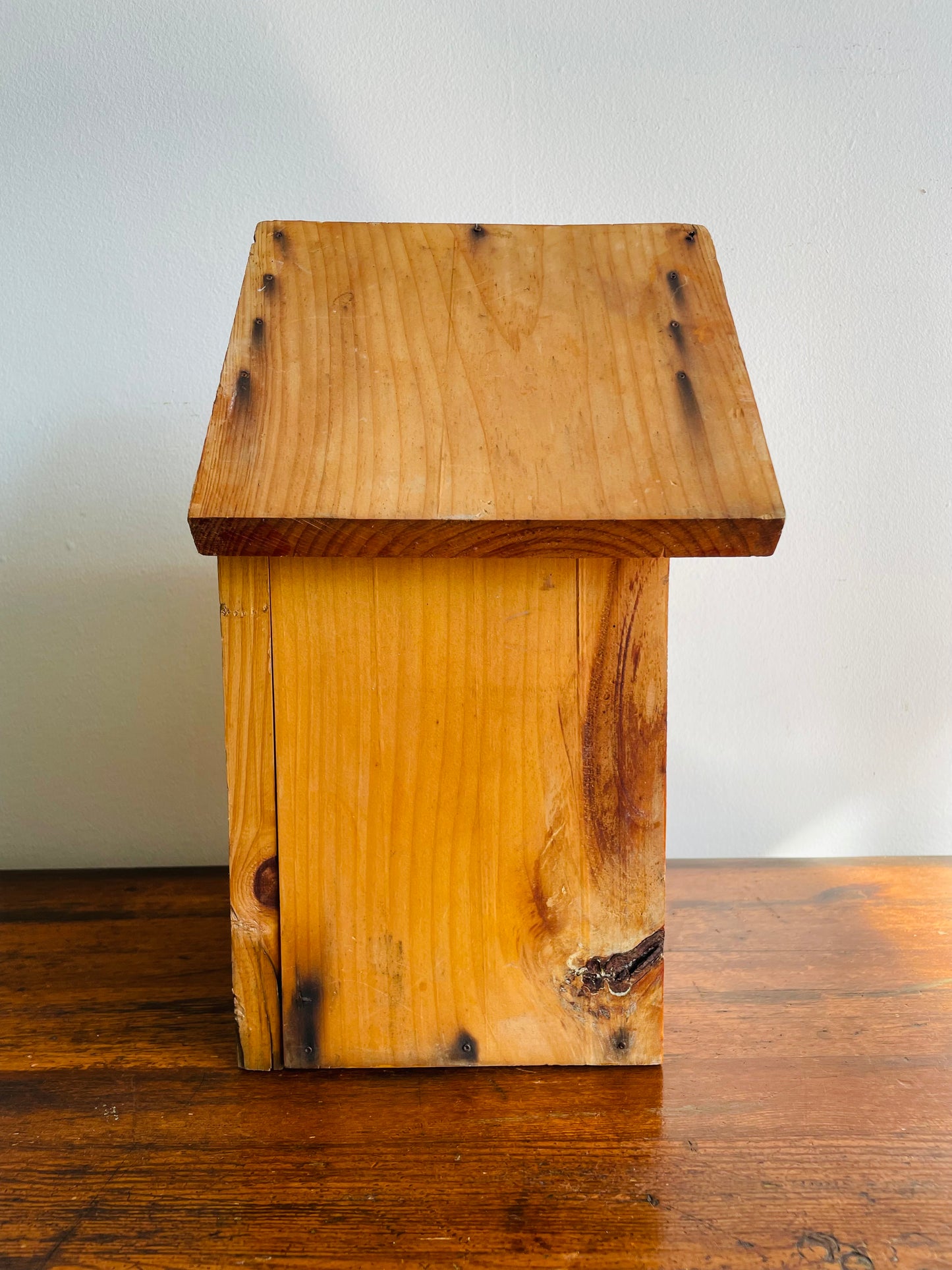 Wood Birdhouse Nesting Box