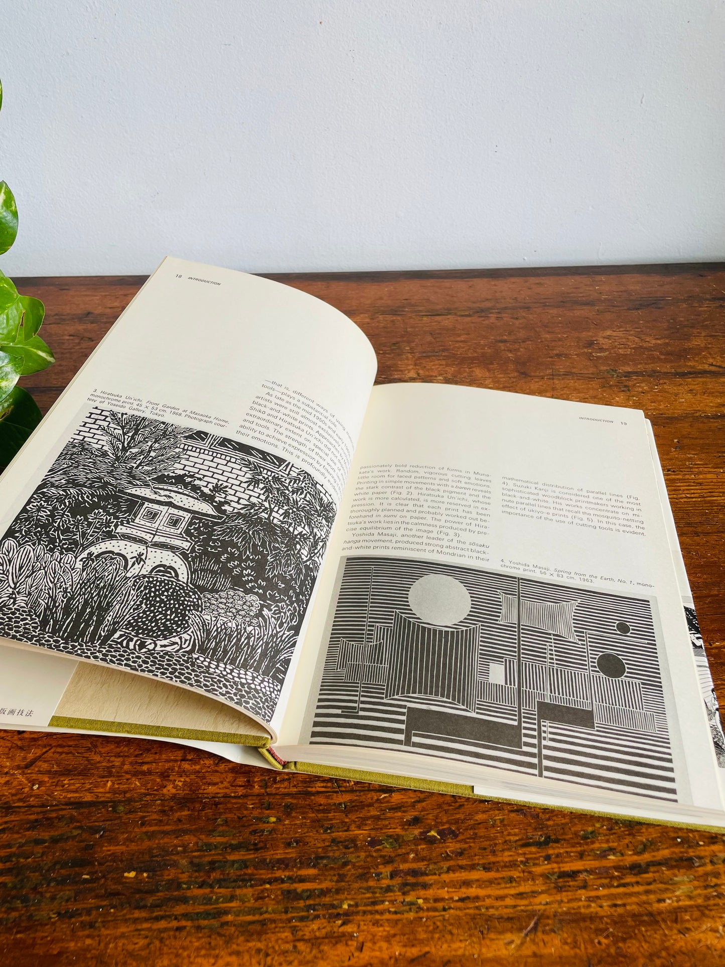 Vintage Evolving Techniques in Japanese Woodblock Prints Clothbound Hardcover Book by Gaston Petit & Amadio Arboleda - First Edition (1977)