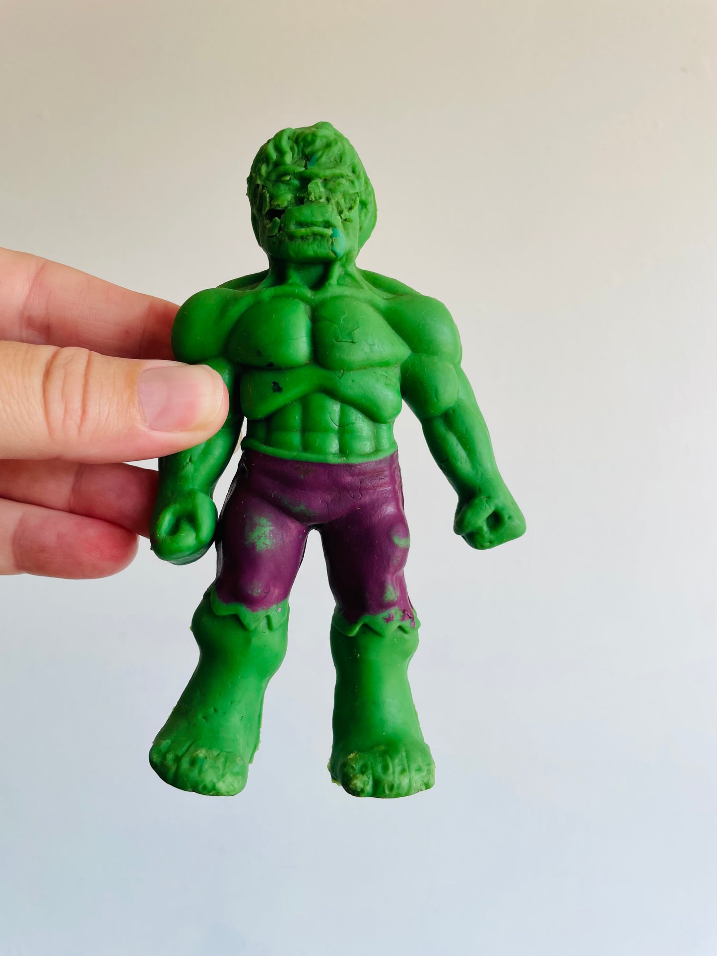 1978 Marvel Comics Group The Incredible Hulk Rubber Action Figure - Made in Hong Kong