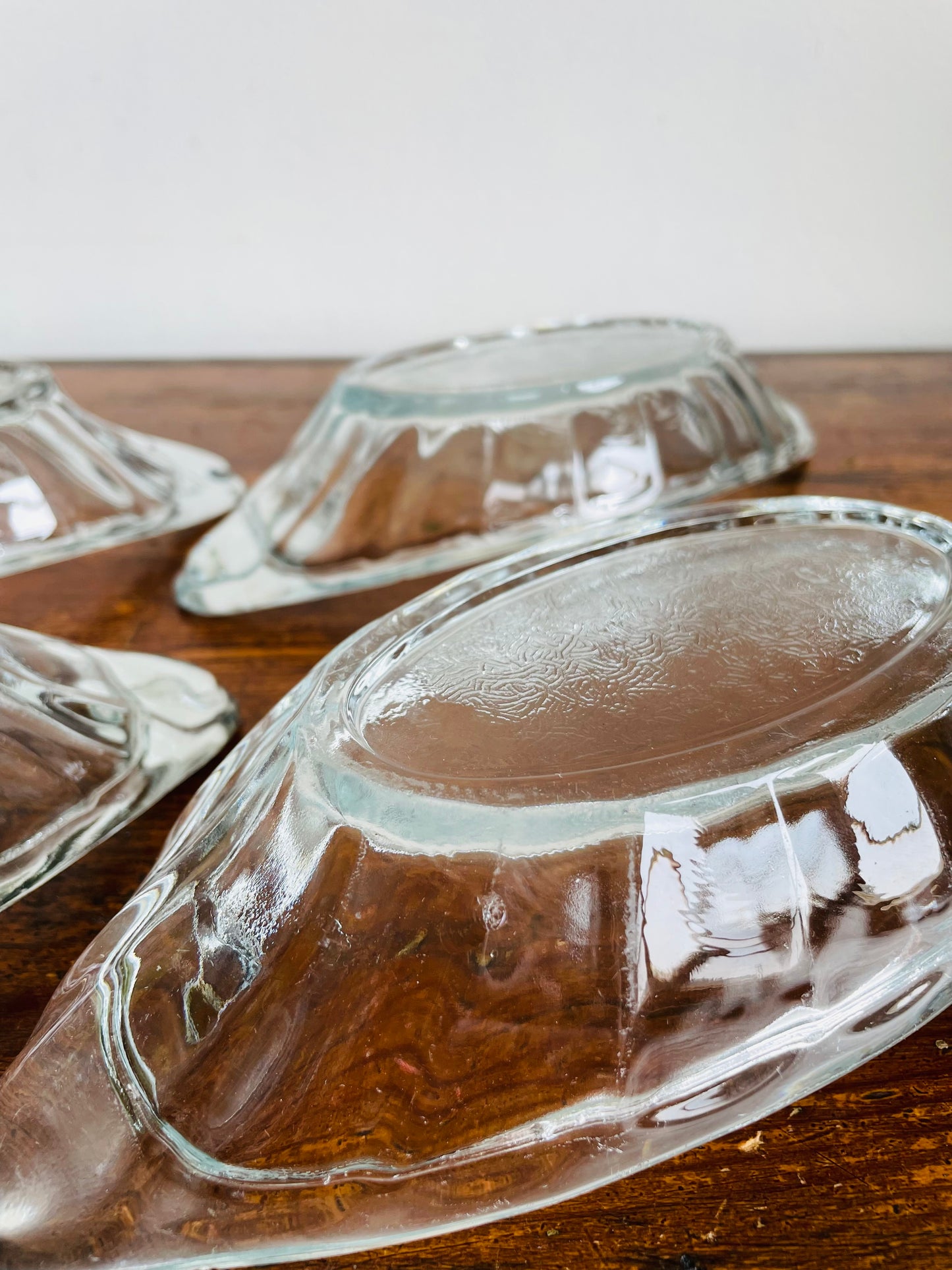 Ice Cream Sundae Boat Dishes for Banana Splits or Other Desserts - Set of 4