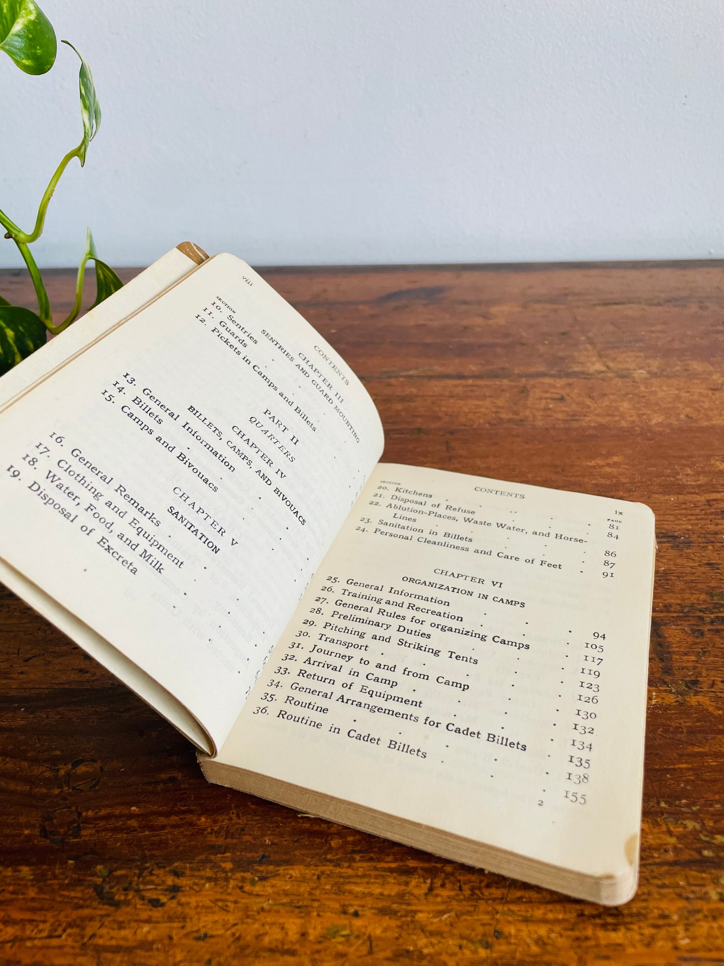 Antique WW1 1915 Imperial Army Series Camps, Billets, Cooking Ceremonial Hardcover Book