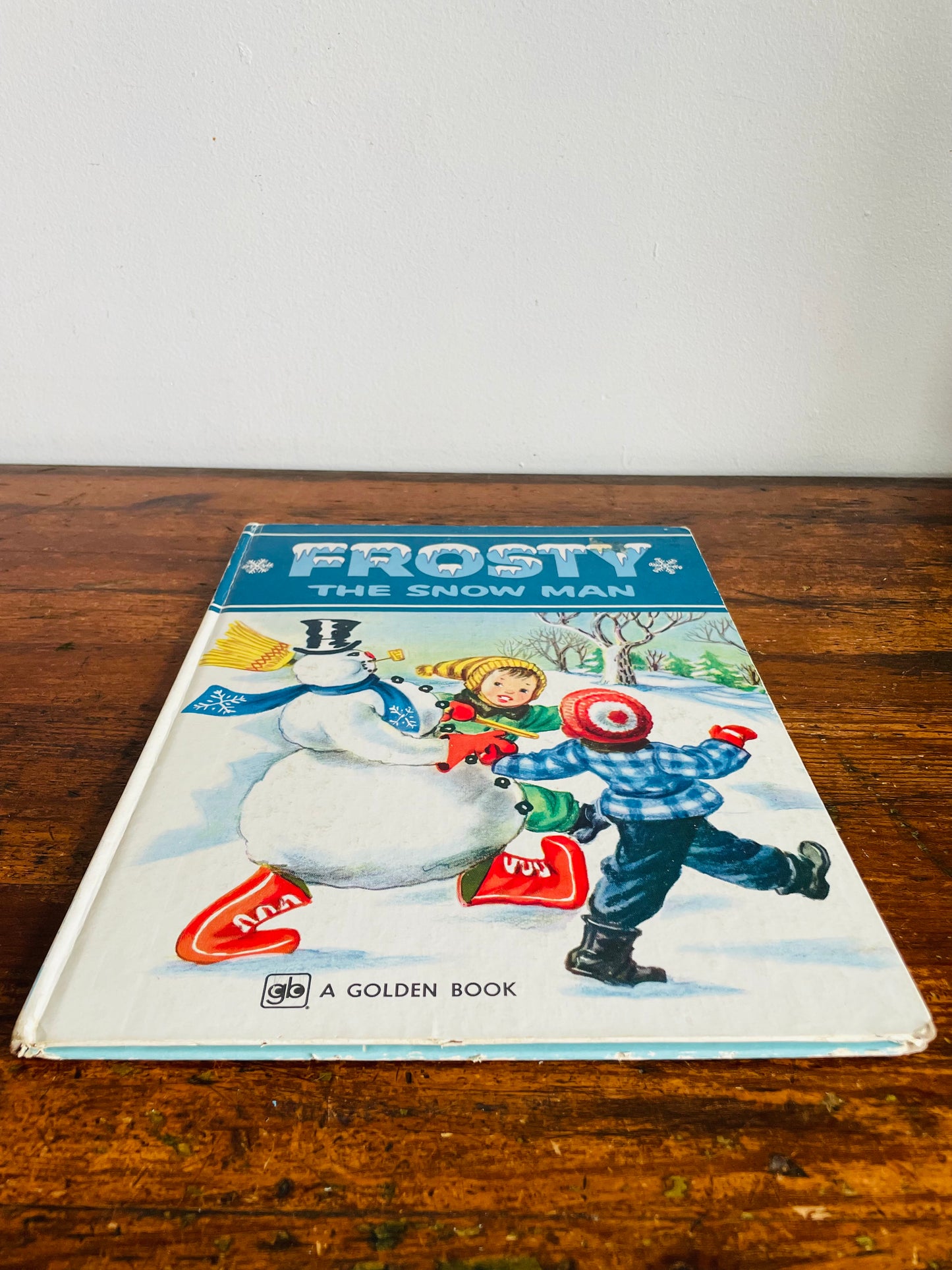 Vintage Frosty the Snowman Hardcover Golden Book (1979)