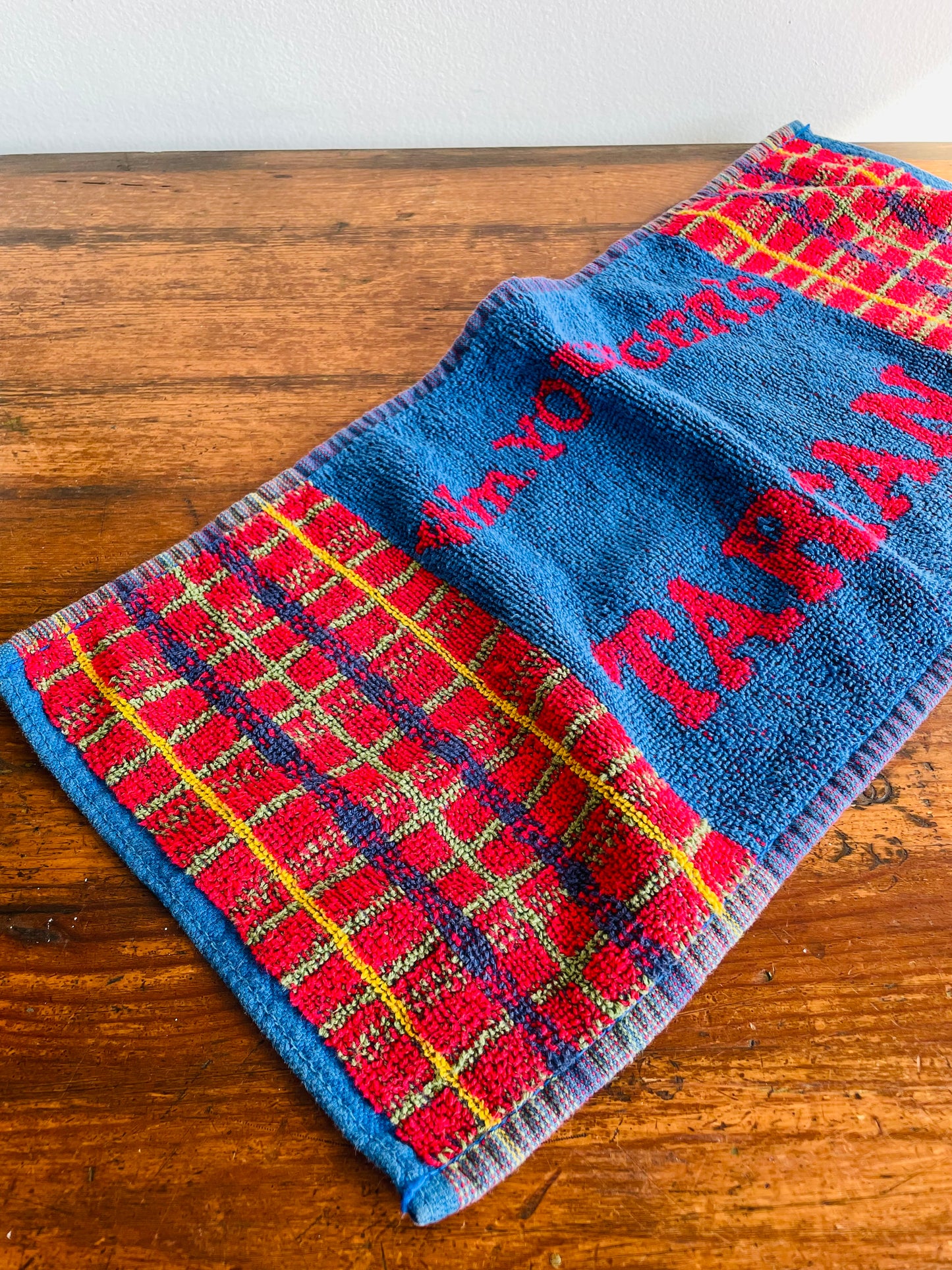 Wm. Younger's Tartan Ale Hand Towel - Edinburgh, Scotland Brewery