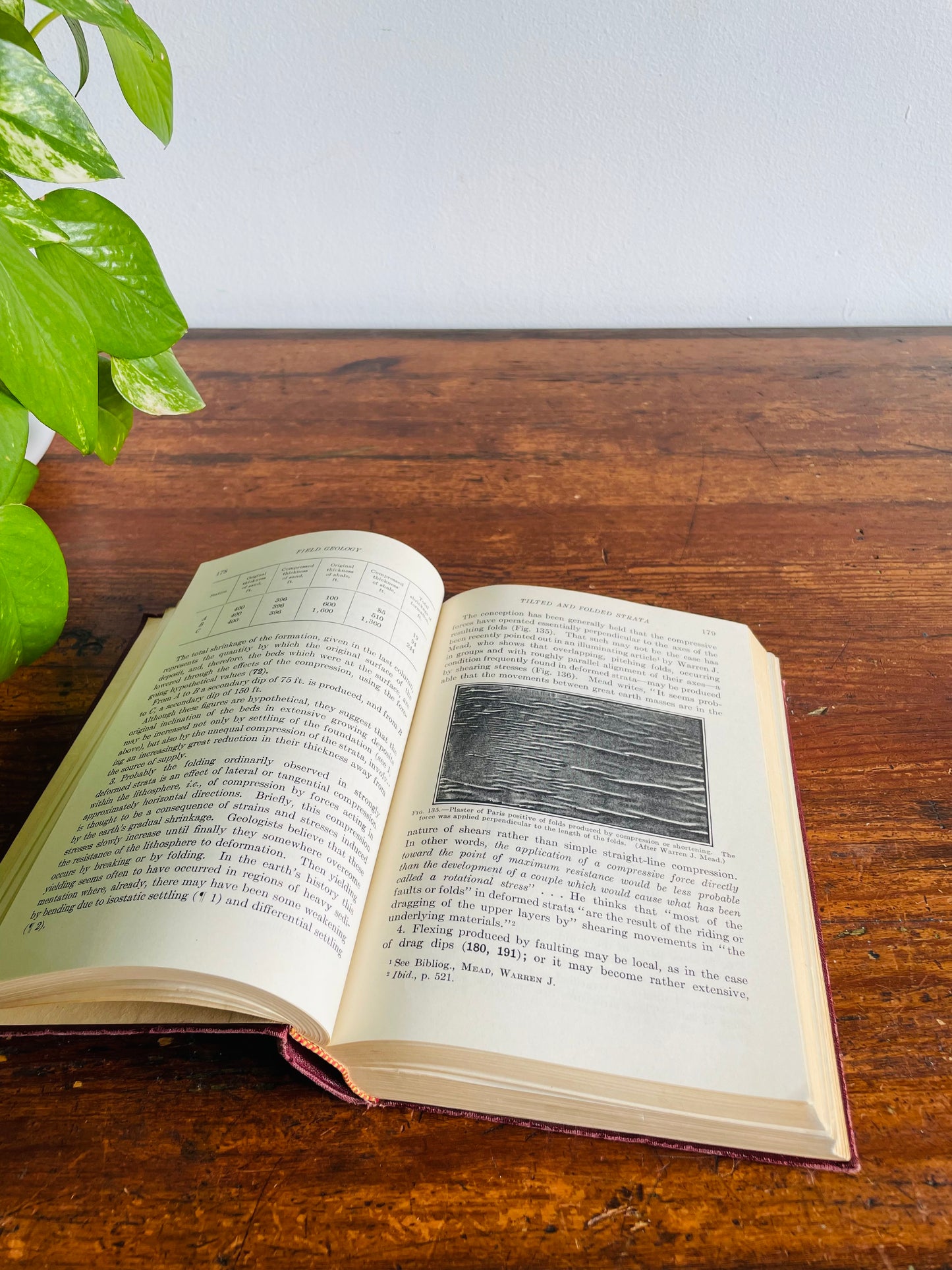 Field Geology Hardcover Book by Frederic H. Lahee - Fourth Edition (1941)