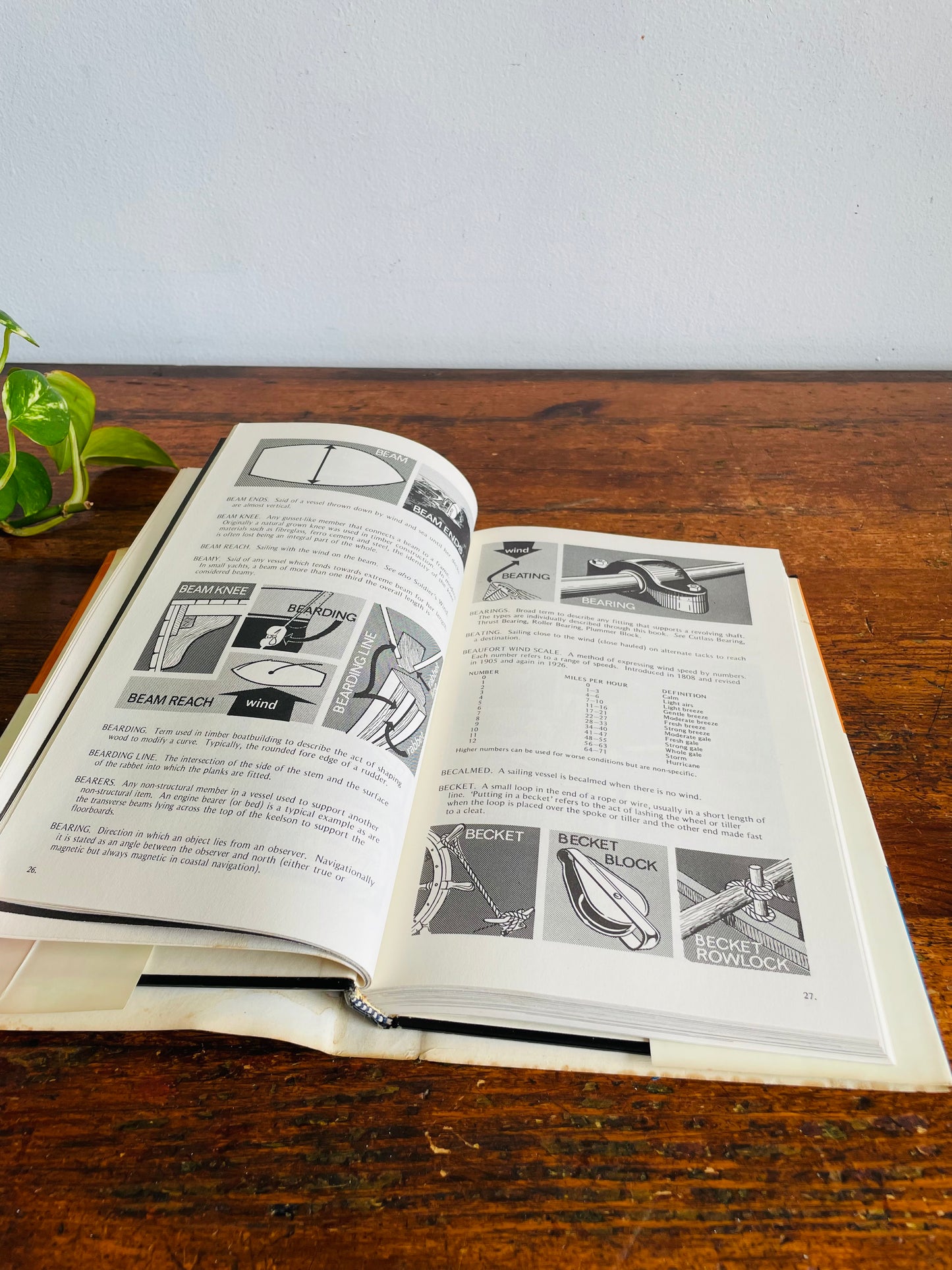 Vintage The Illustrated Encyclopedia of Boating Hardcover Book by Alan Lucas (1977)