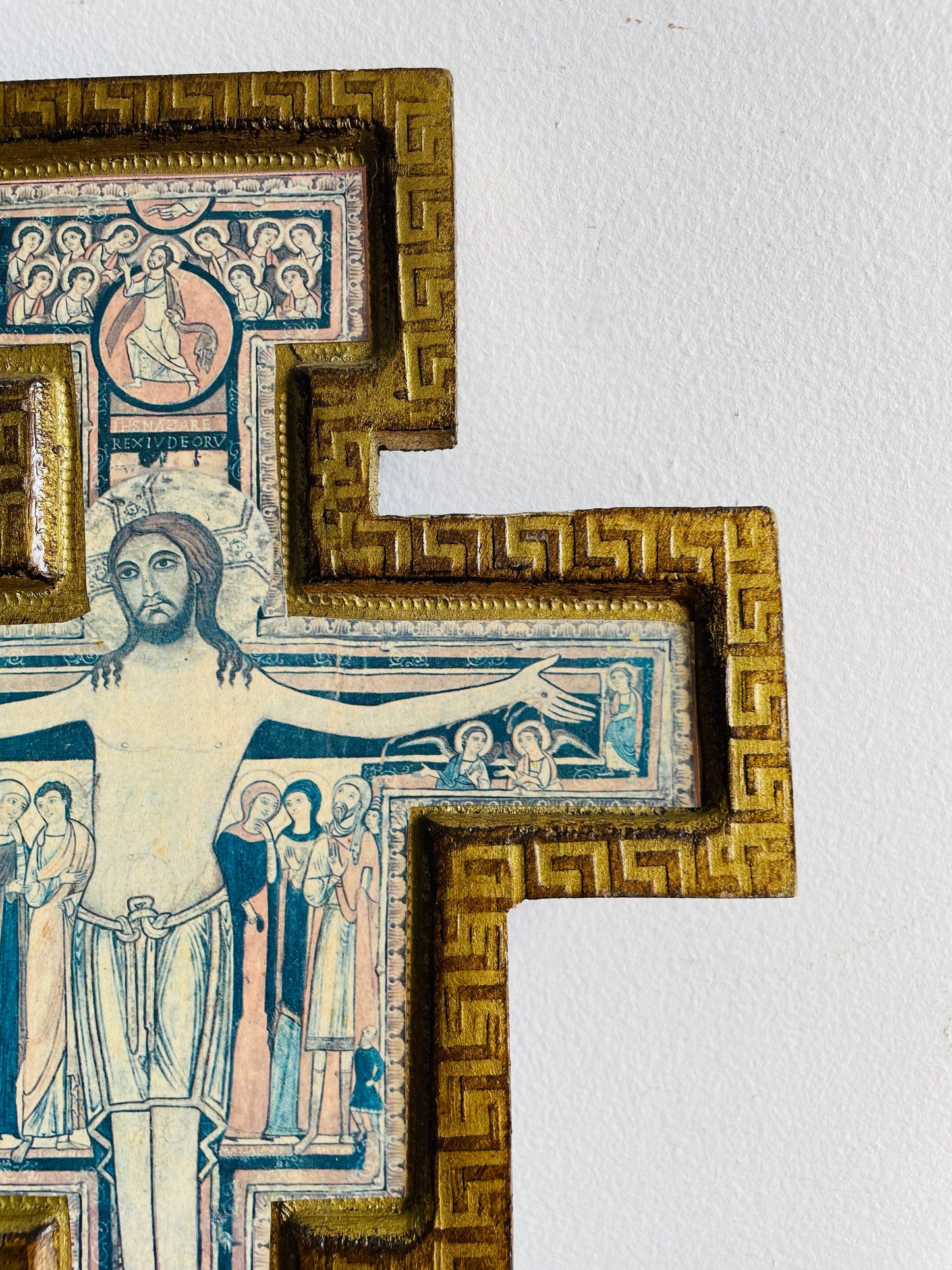 San Damiano Cross - Religious Wall Hanging Crucifix