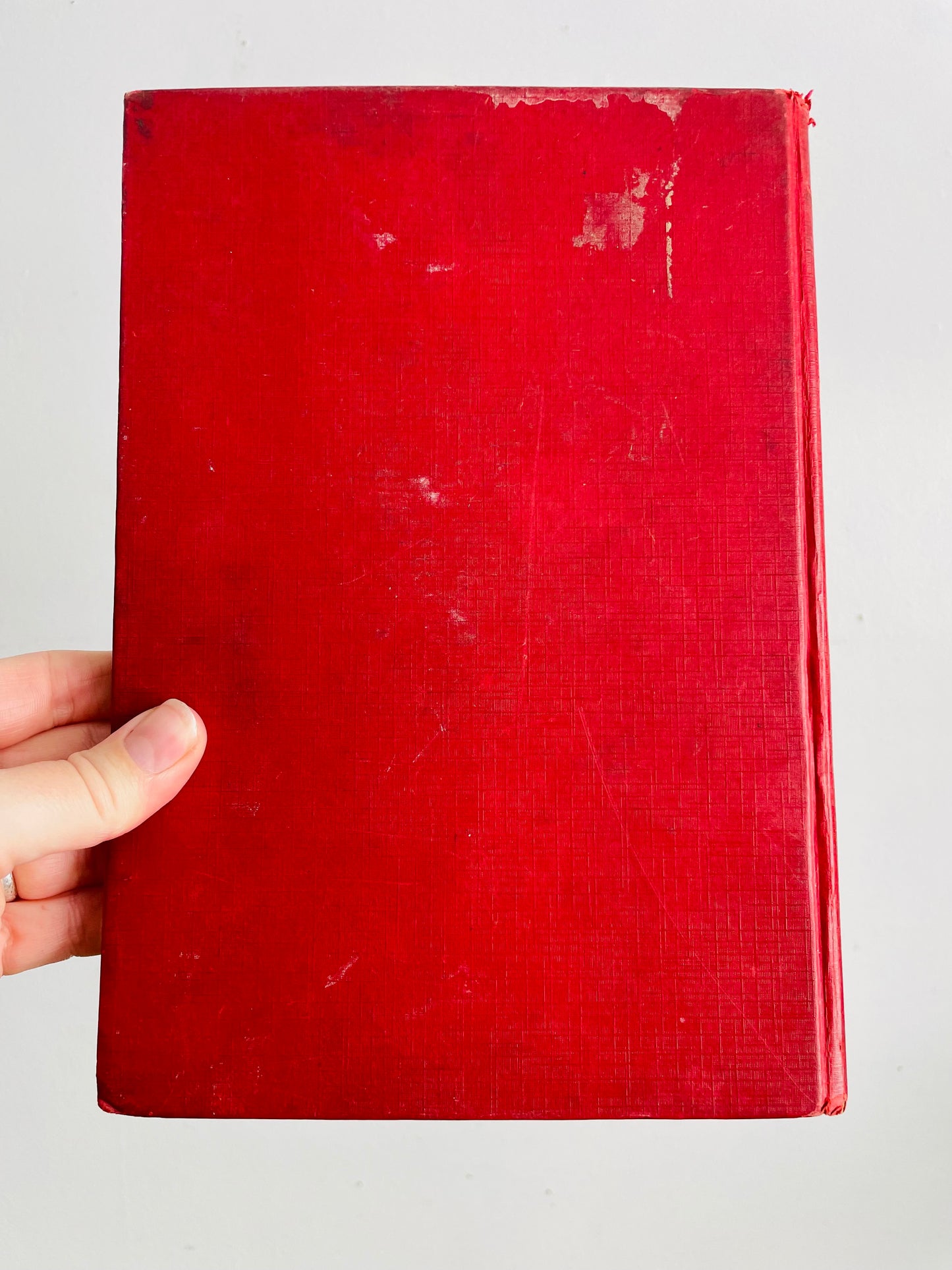 Vintage Purity Cookbook by Purity Flour Mills - Red Hardcover Book - 875 Tested Recipes (1945) Revised Wartime Ration Edition for WW2