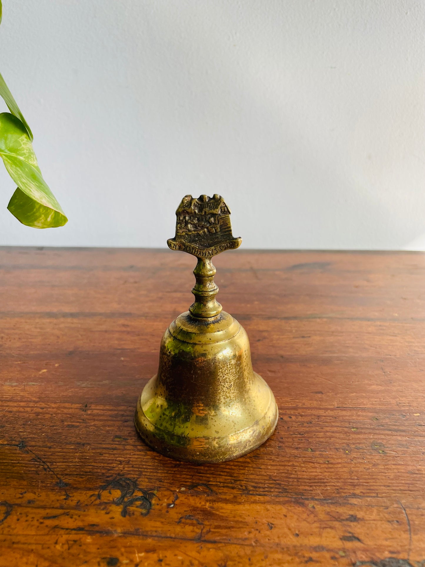 Anne Hathaway's Cottage Brass Bell - Made in England