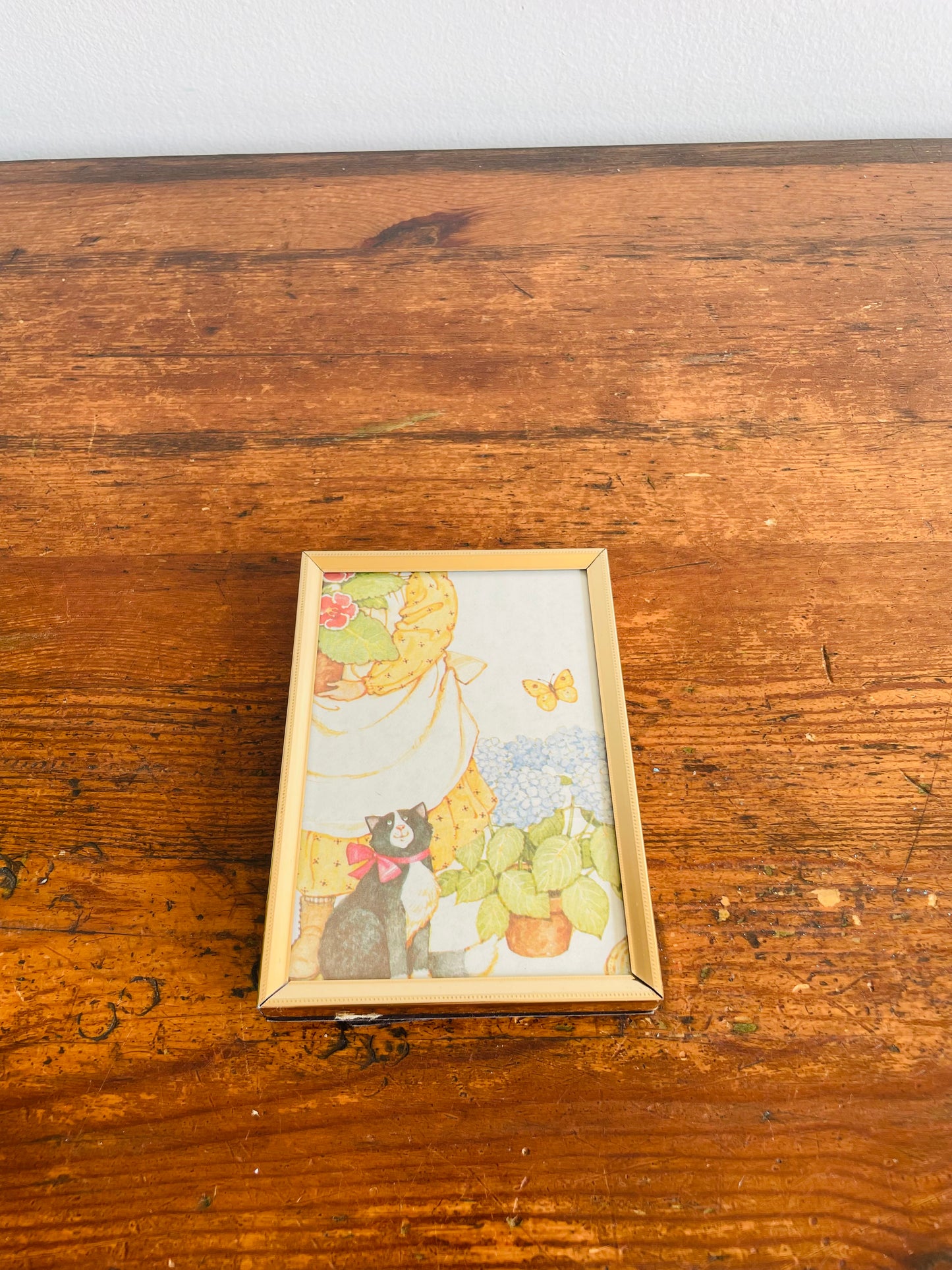 Small Brass Picture Frame - Prop Backing