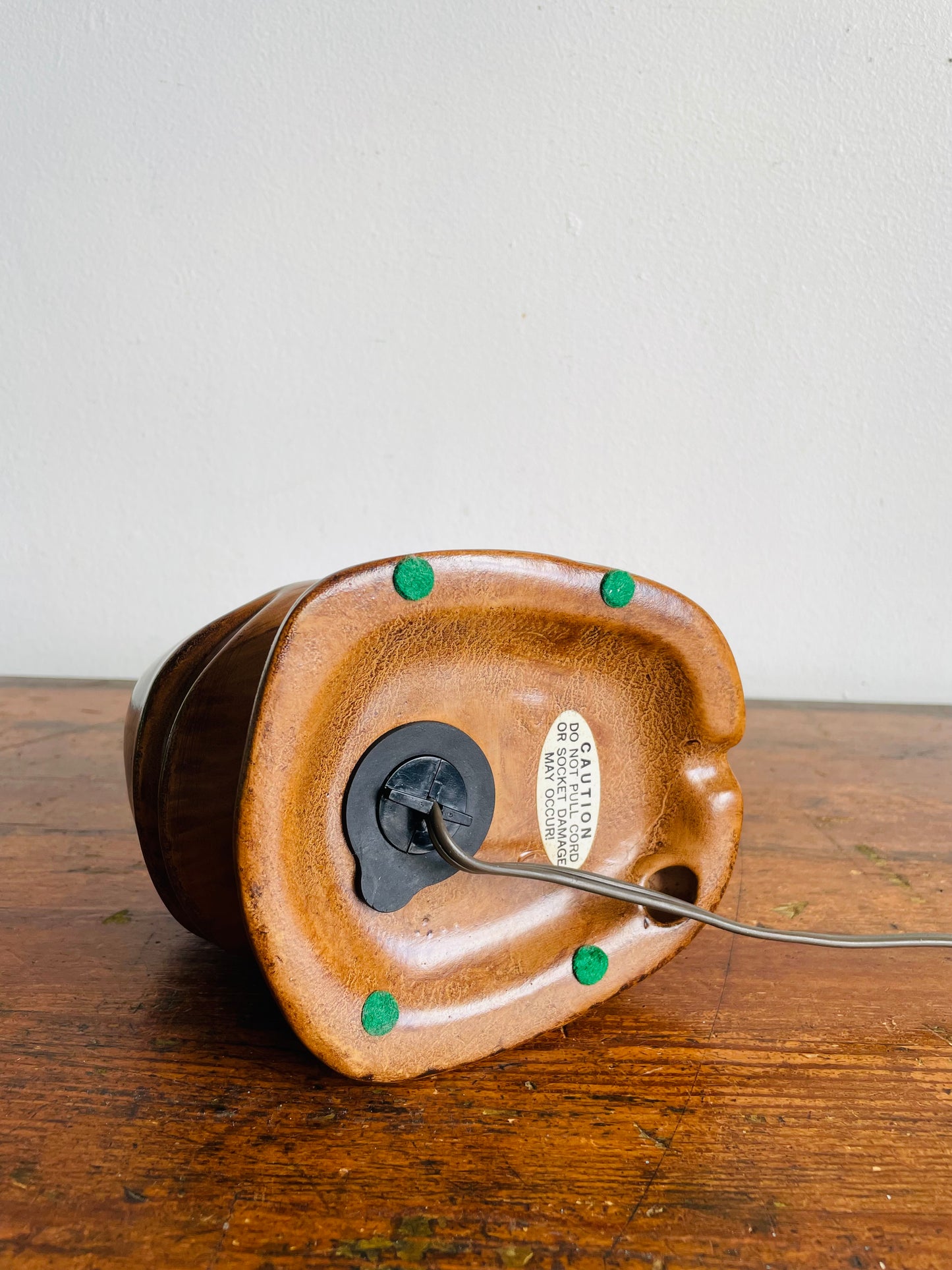 Vintage Ceramic Happy Smiling Whale Nightlight Lamp - You'll Have a Whale of a Time With This One!