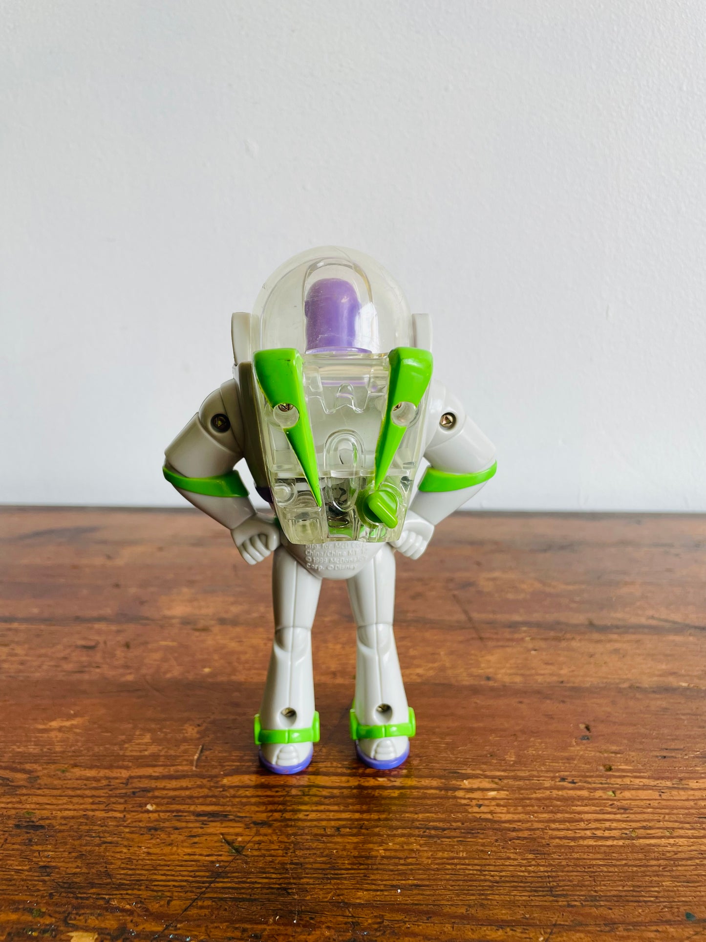 1999 McDonalds Disney Pixar Toy Story 2 Buzz Lightyear Action Figure Toy Candy Dispenser