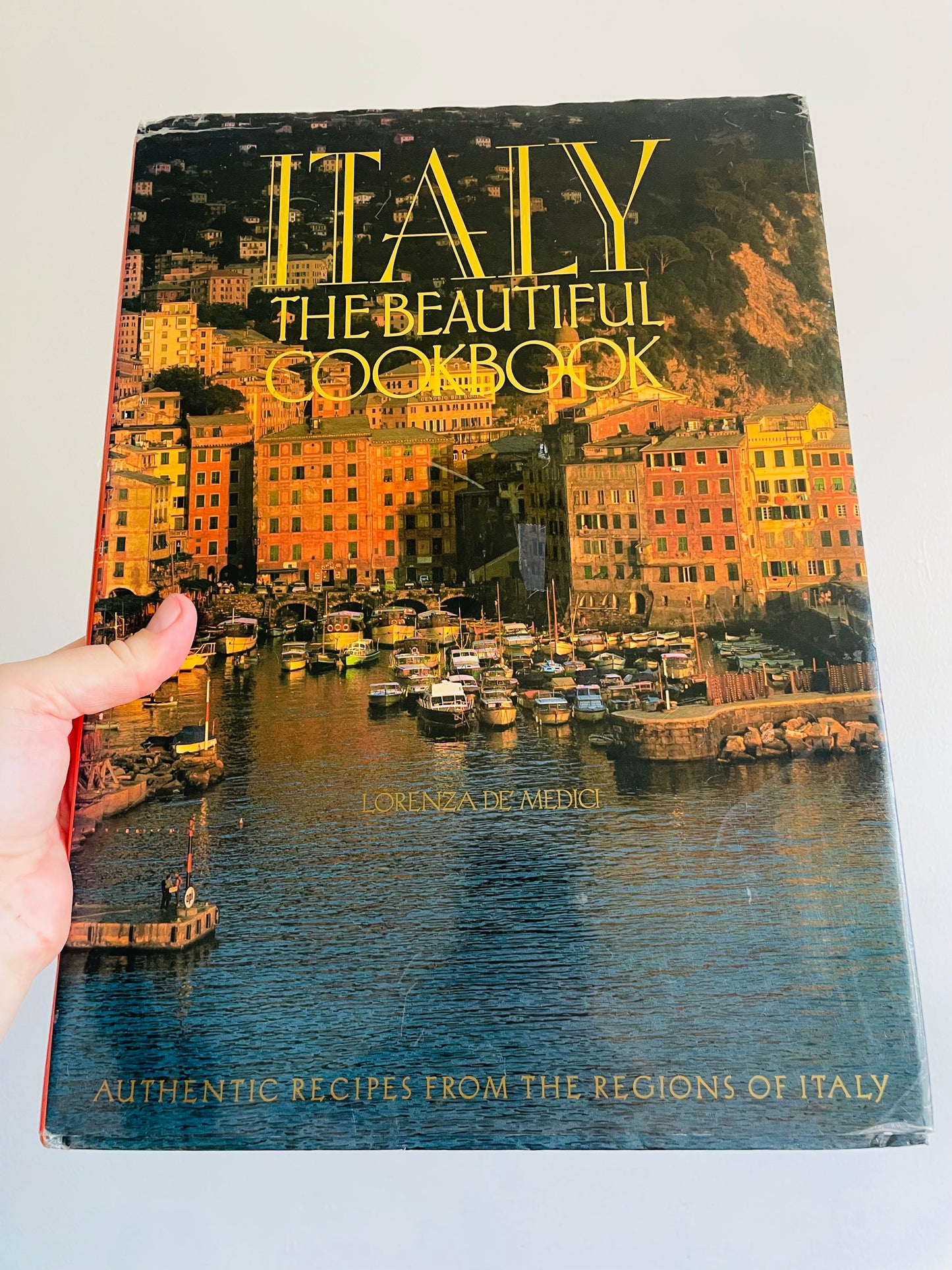 Italy: The Beautiful Cookbook - Giant Hardcover Book with Photos (1996)