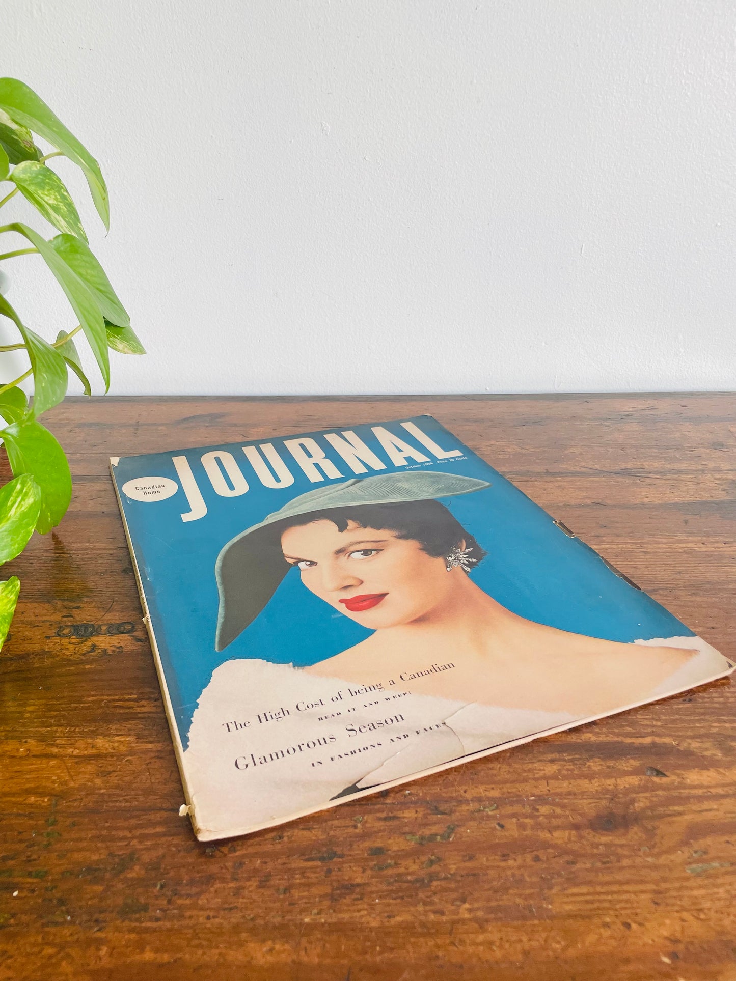 Canadian Home Journal Magazine - October 1954