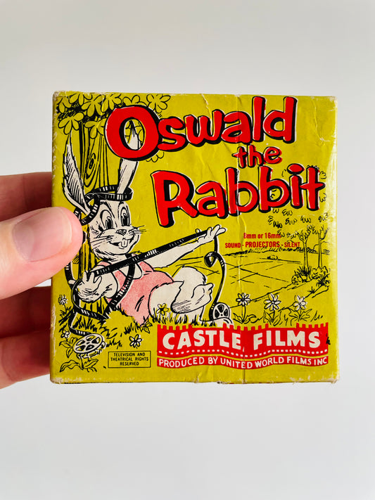 Castle Films Produced by United World Films Inc. - Oswald the Rabbit 'Love Sick' - 8mm or 16mm Projector