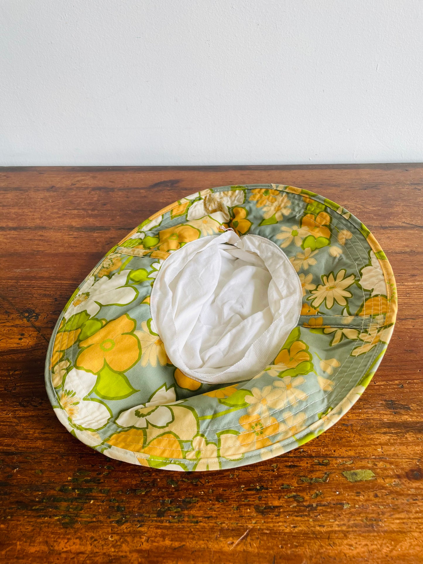 Floral Patterned Bucket Sun Hat - Made in Japan