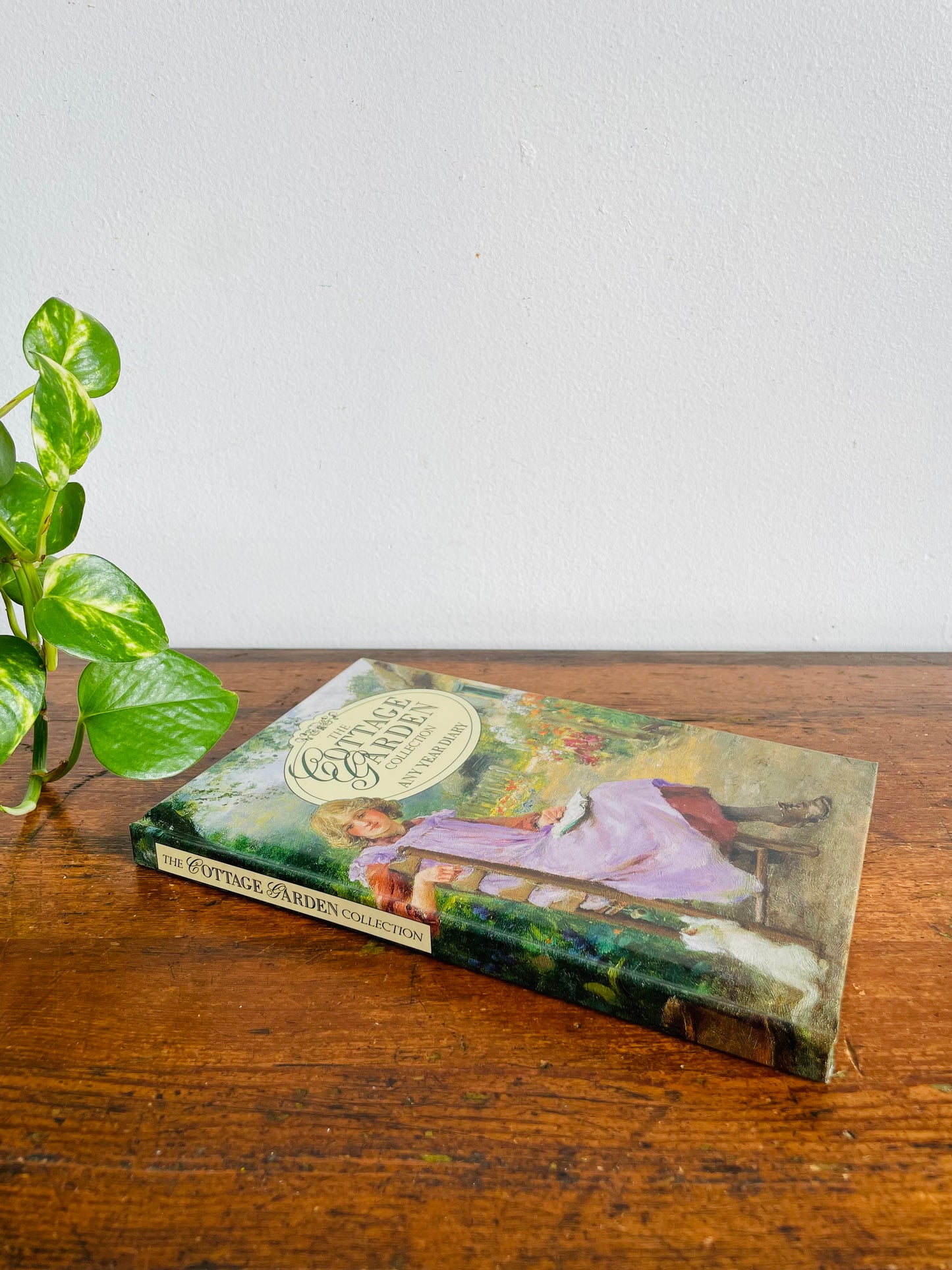 Vintage The Cottage Garden Collection Any Year Diary - Blank Inside / Brand New Condition (1994)