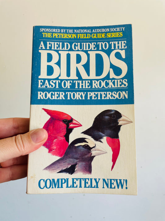 Vintage A Field Guide to the Birds East of the Rockies Book by Roger Tory Peterson (1980)