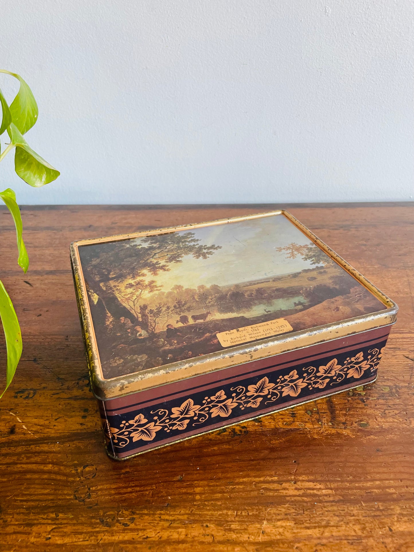 Penn Ponds Richmond Park by Richard Wilson Tin Container with Lid - National Museum of Wales