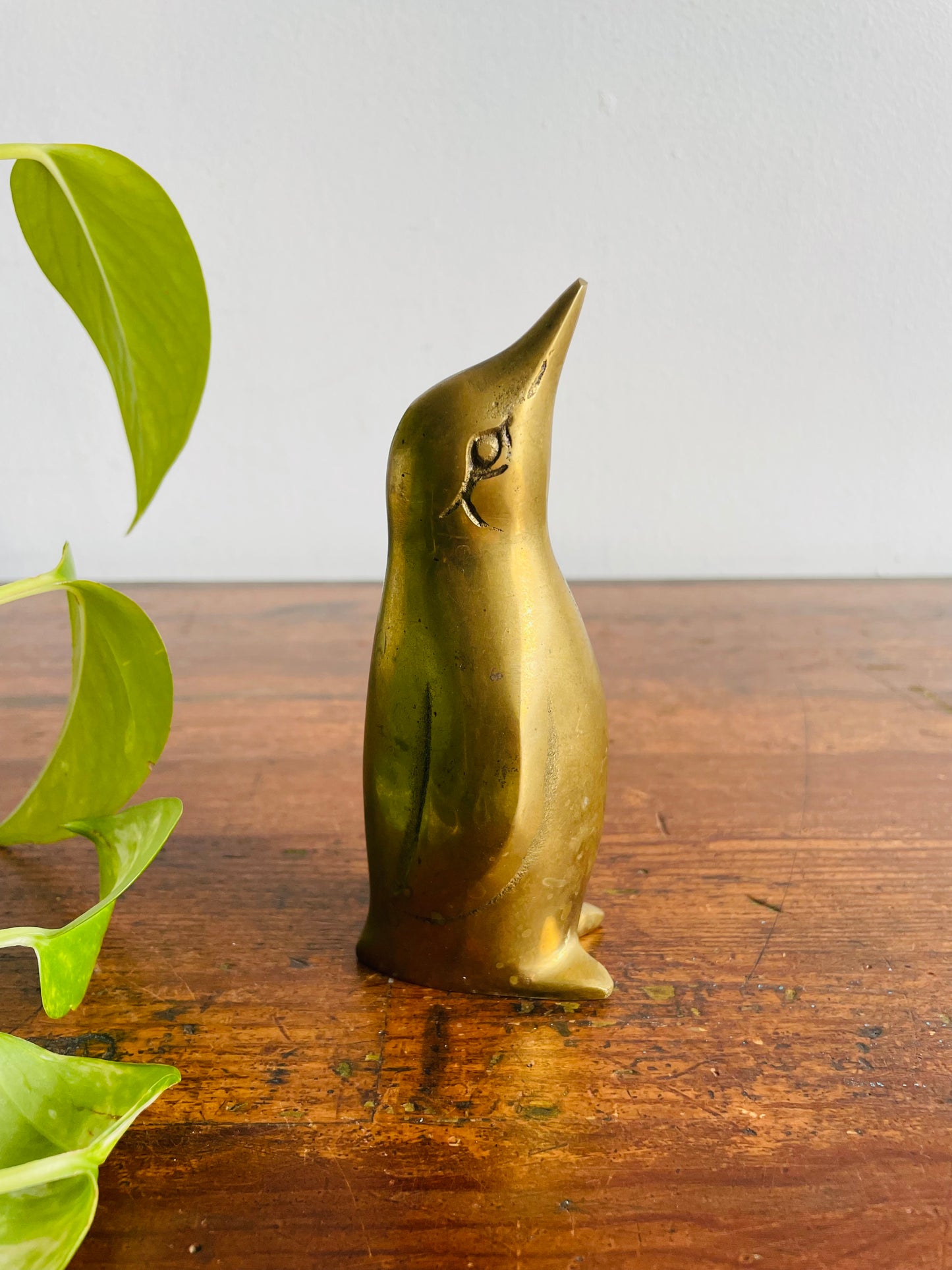 Solid Brass Penguin