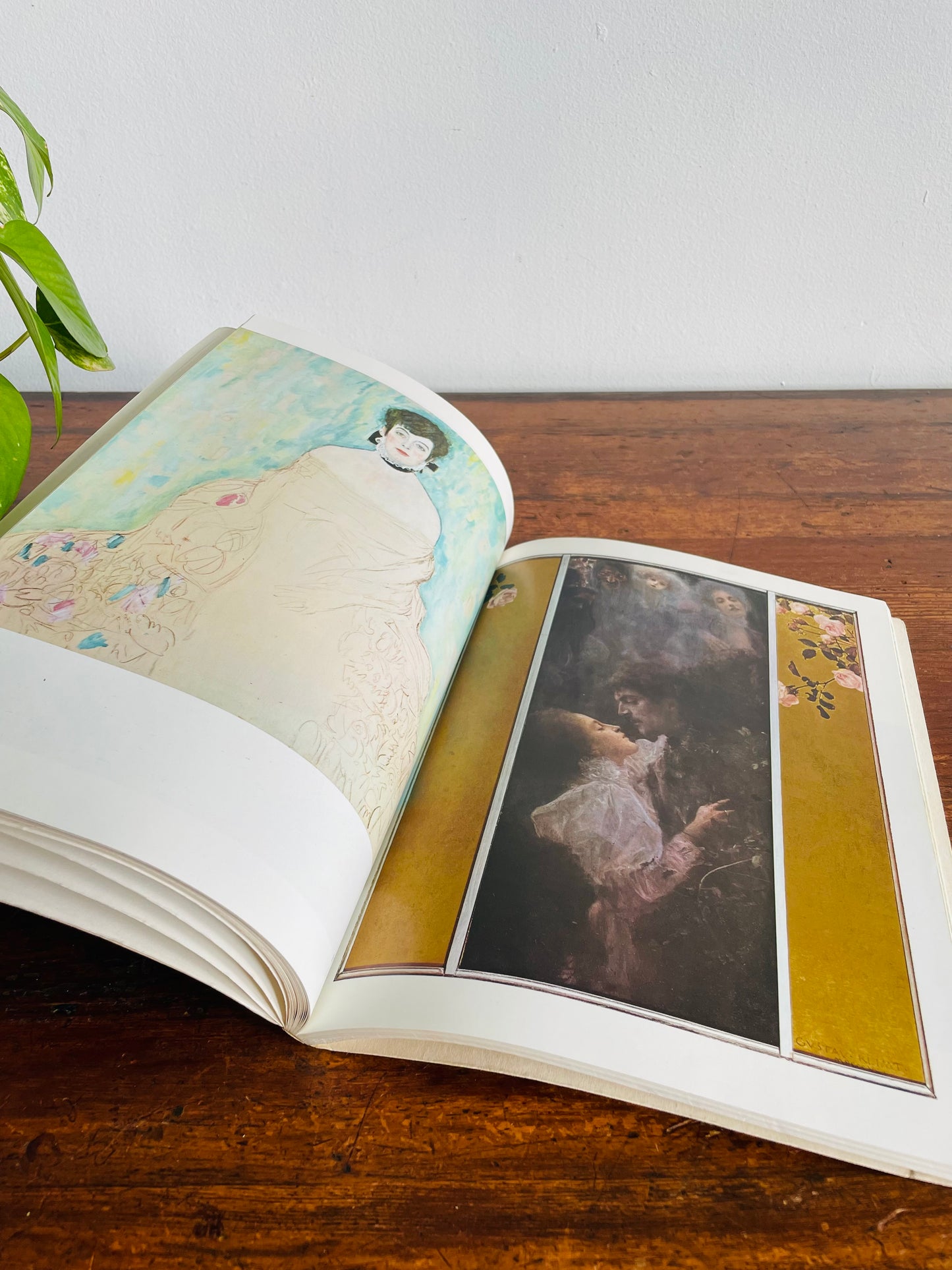 Gustav Klimt by Alessandra Comini Coffee Table Art Book (1975)