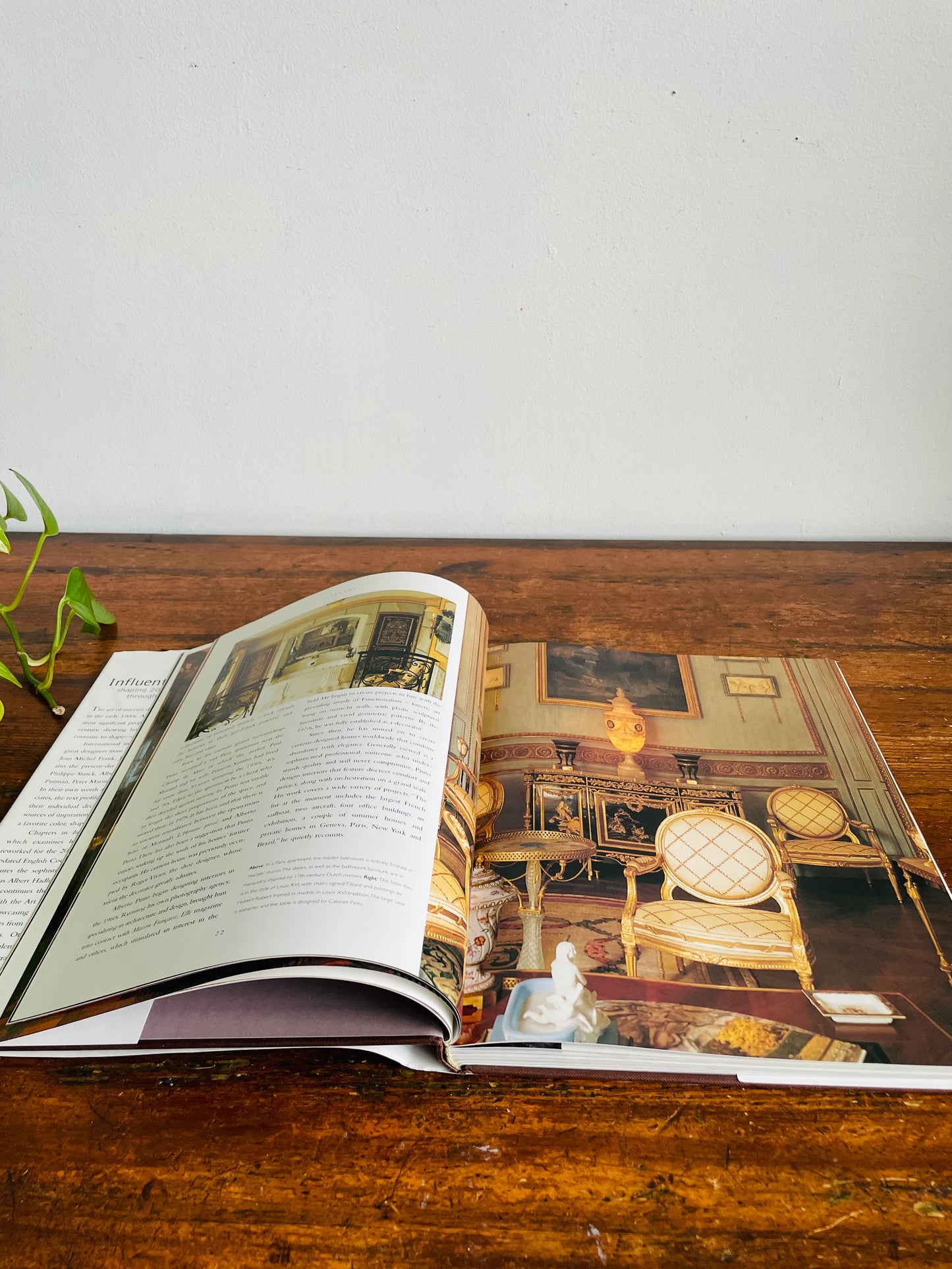 Vintage Influential Interiors: Shaping 20th-Century Style Through Key Interior Designers Hardcover Coffee Table Book by Suzanne Trocmé (1999)