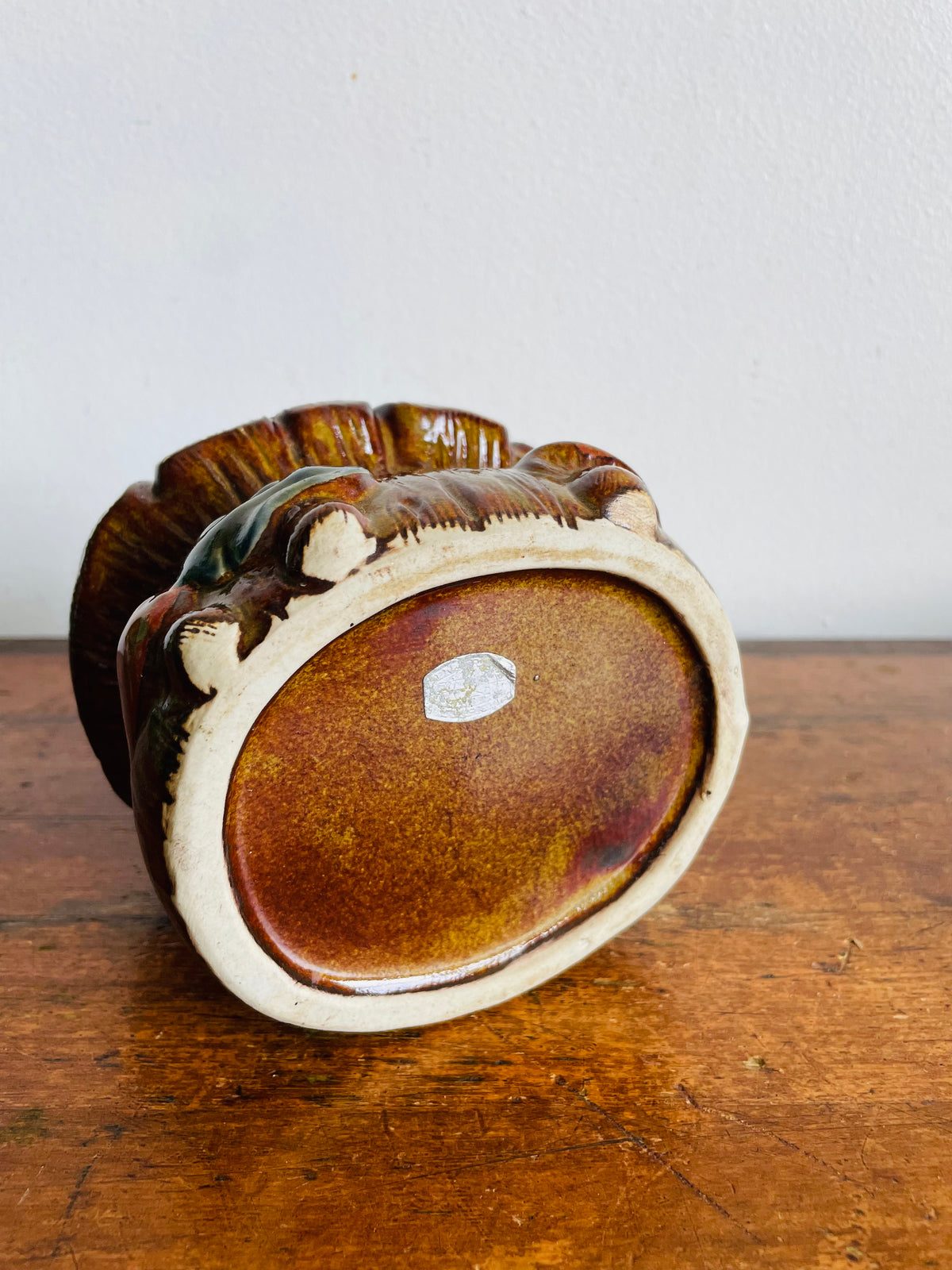 Vintage Adorable Inarco Japan Mushroom Planter Pot - Also Makes a Great Pen, Sponge, Brush, Toothbrush/Paste, Etc. Holder!