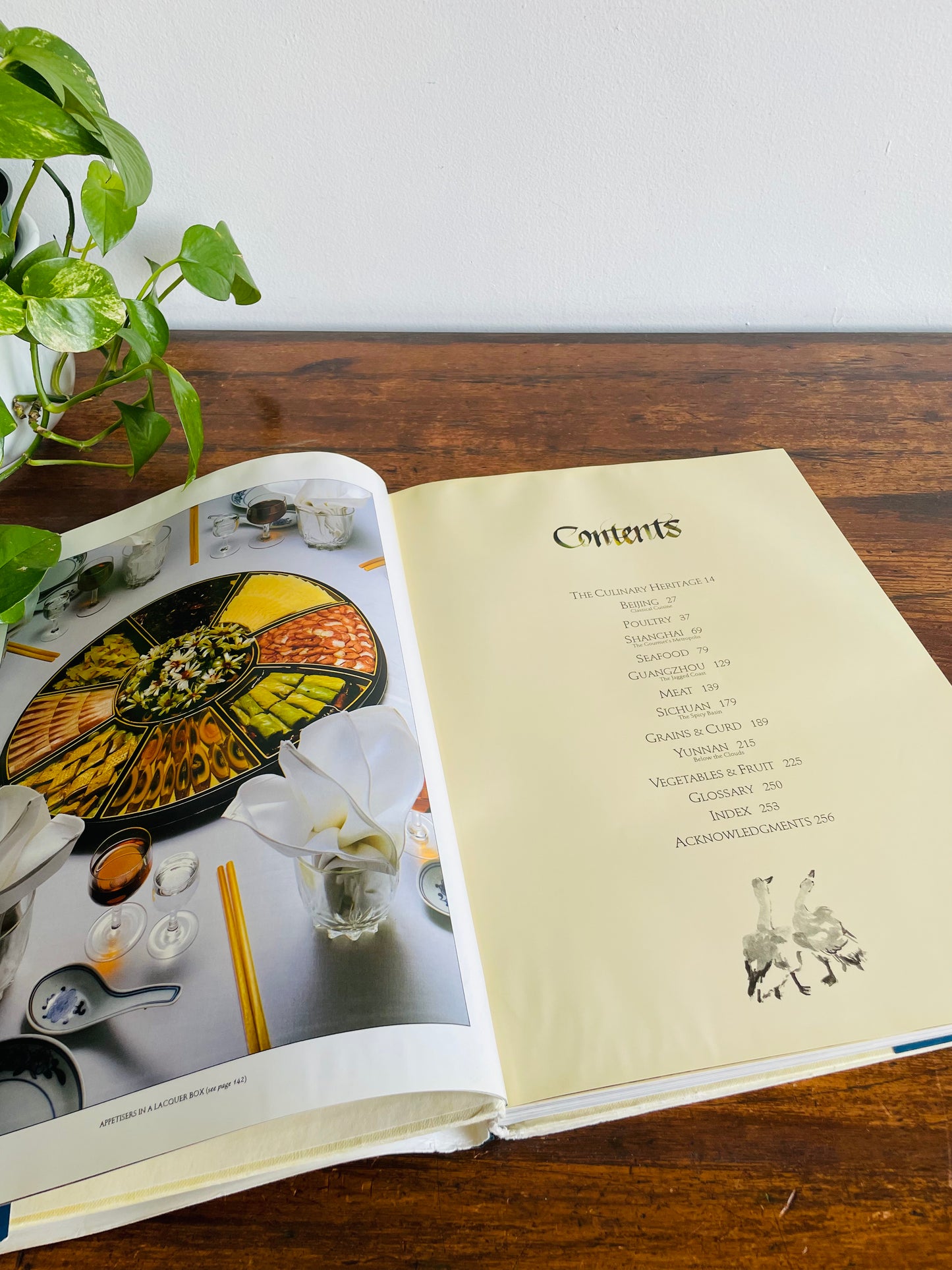 China: The Beautiful Cookbook - Giant Hardcover Book with Photos (1992)